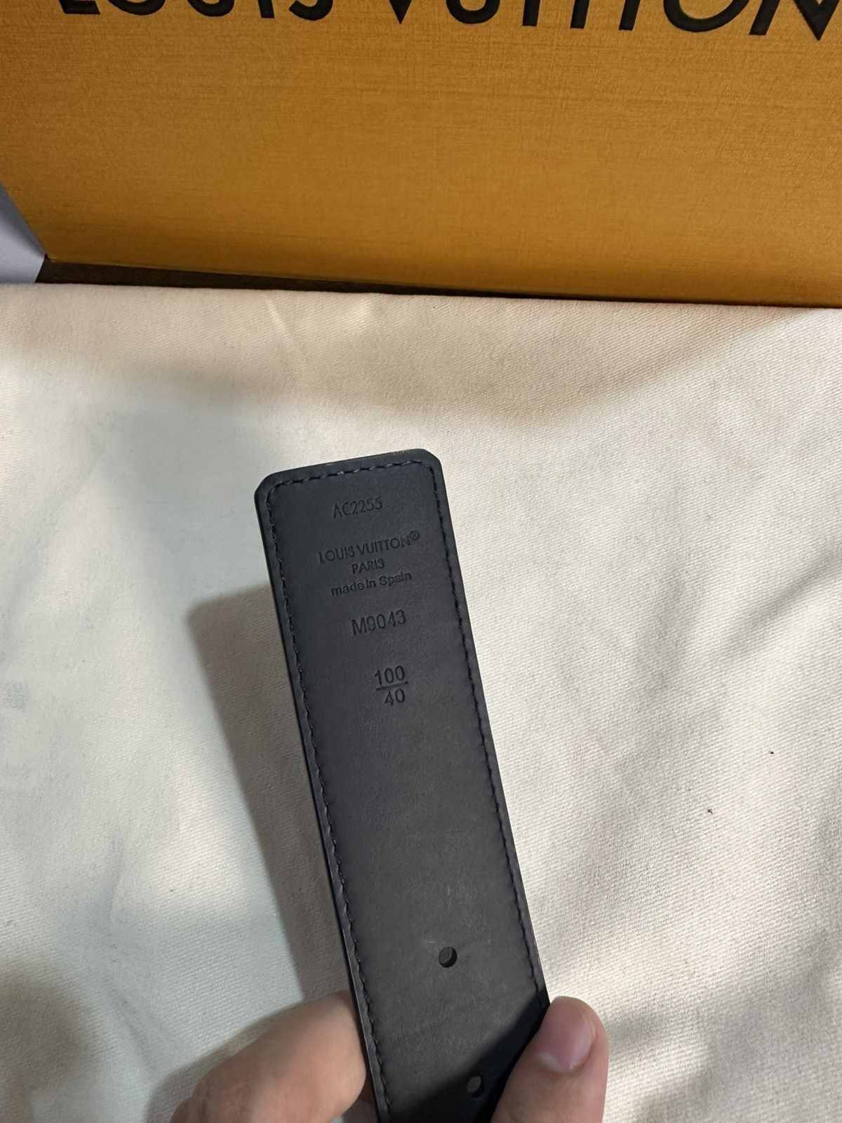 Louis Vuitton Lv belt Size 40 - 3 Thumbnail