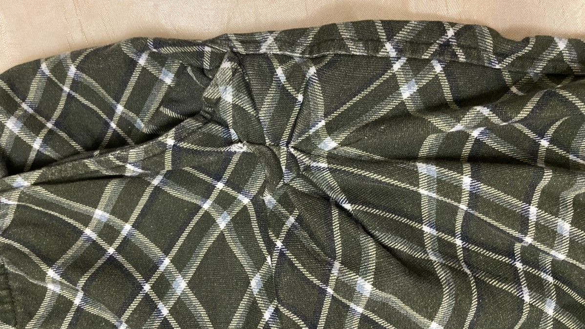 Dries Van Noten dries van noten vintage cotton green check pants Size 30" / US 8 / IT 44 - 2 Thumbnail