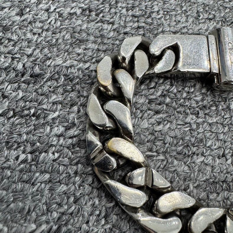 Louis Vuitton Silver Cuban Bracelet-2507
