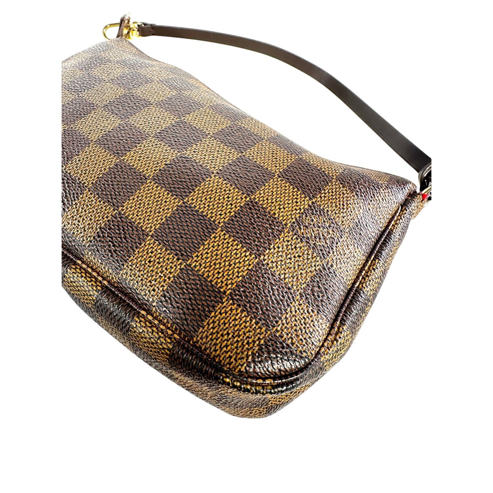 Louis Vuitton LOUIS VUITTON Damier Ebene Navona Shoulder Bag Pochette Size ONE SIZE - 6 Thumbnail