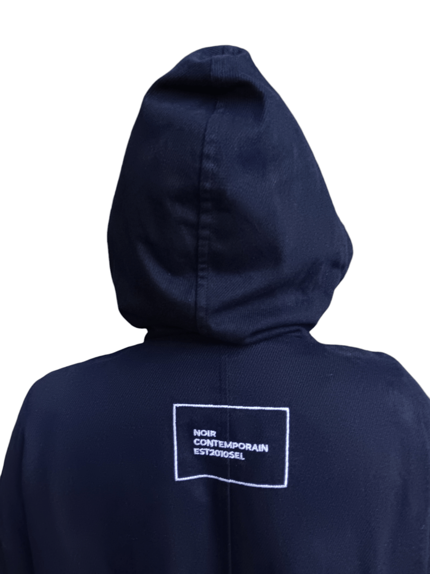 Japanese Brand 🙏24H DELETE🙏Noir contemporain hooded coat jacket Size US M / EU 48-50 / 2 - 14 Thumbnail