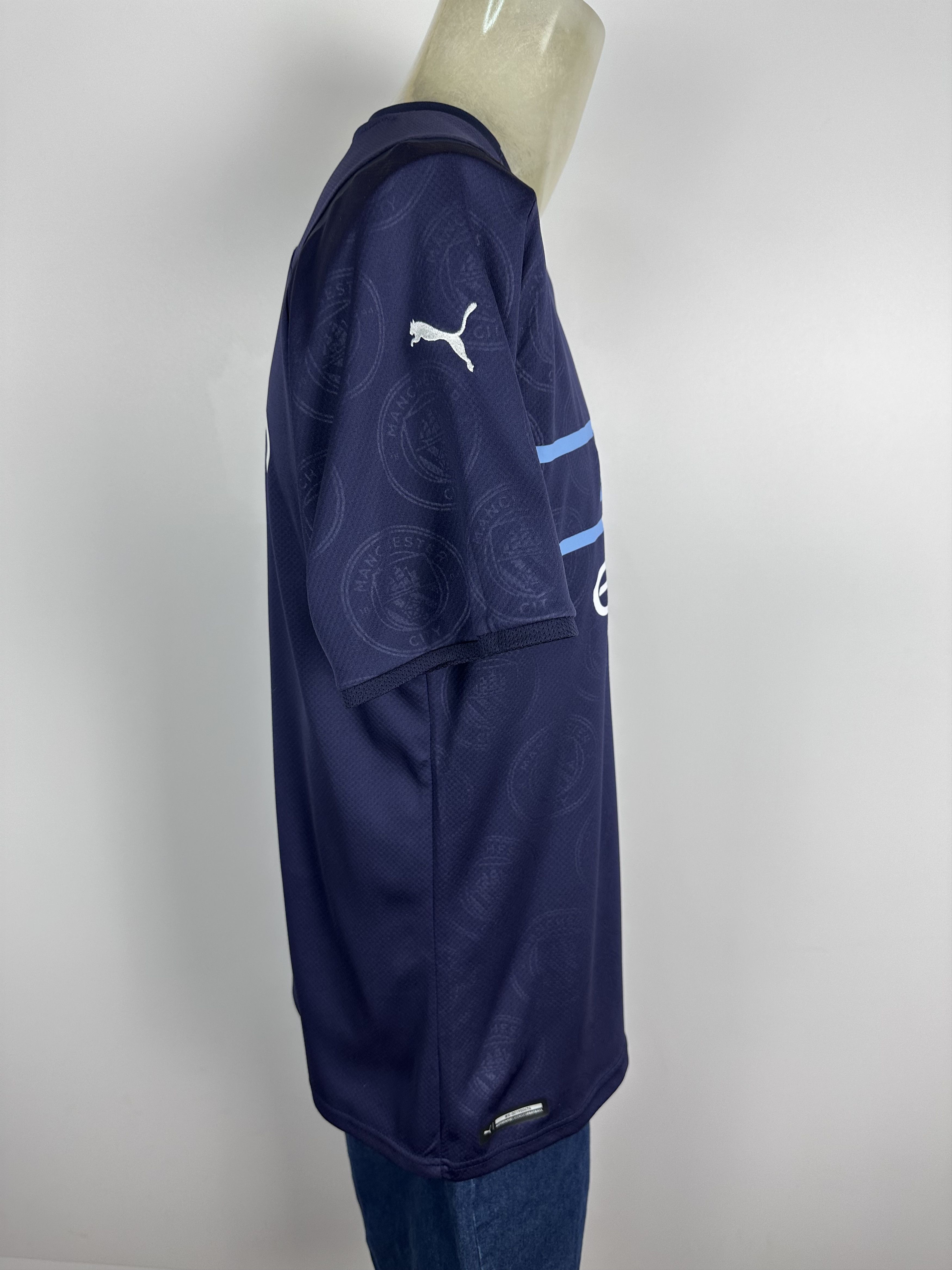 Puma MANCHESTER CITY 2021 SOCCER SHIRT JERSEY Puma #11 ZINCHENKO Size US L / EU 52-54 / 3 - 3 Thumbnail