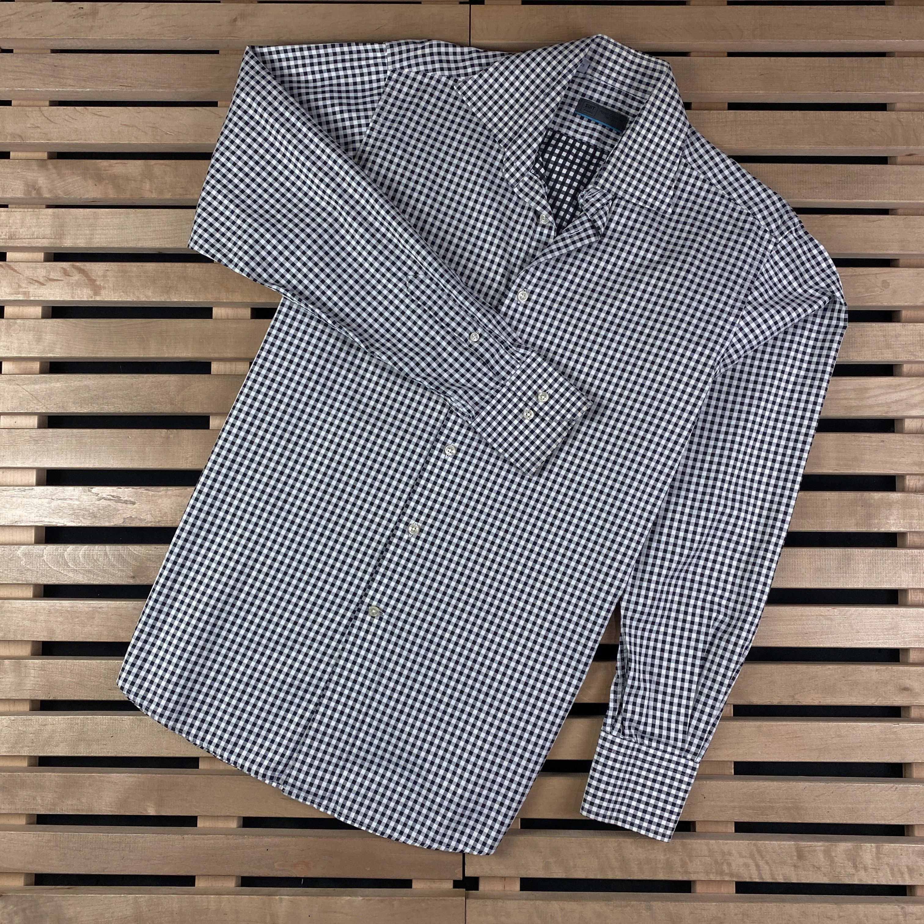 Suitsupply Mens Long Sleeve Shirts Suitsupply Size 39 Cotton Size US L / EU 52-54 / 3 - 1 Thumbnail
