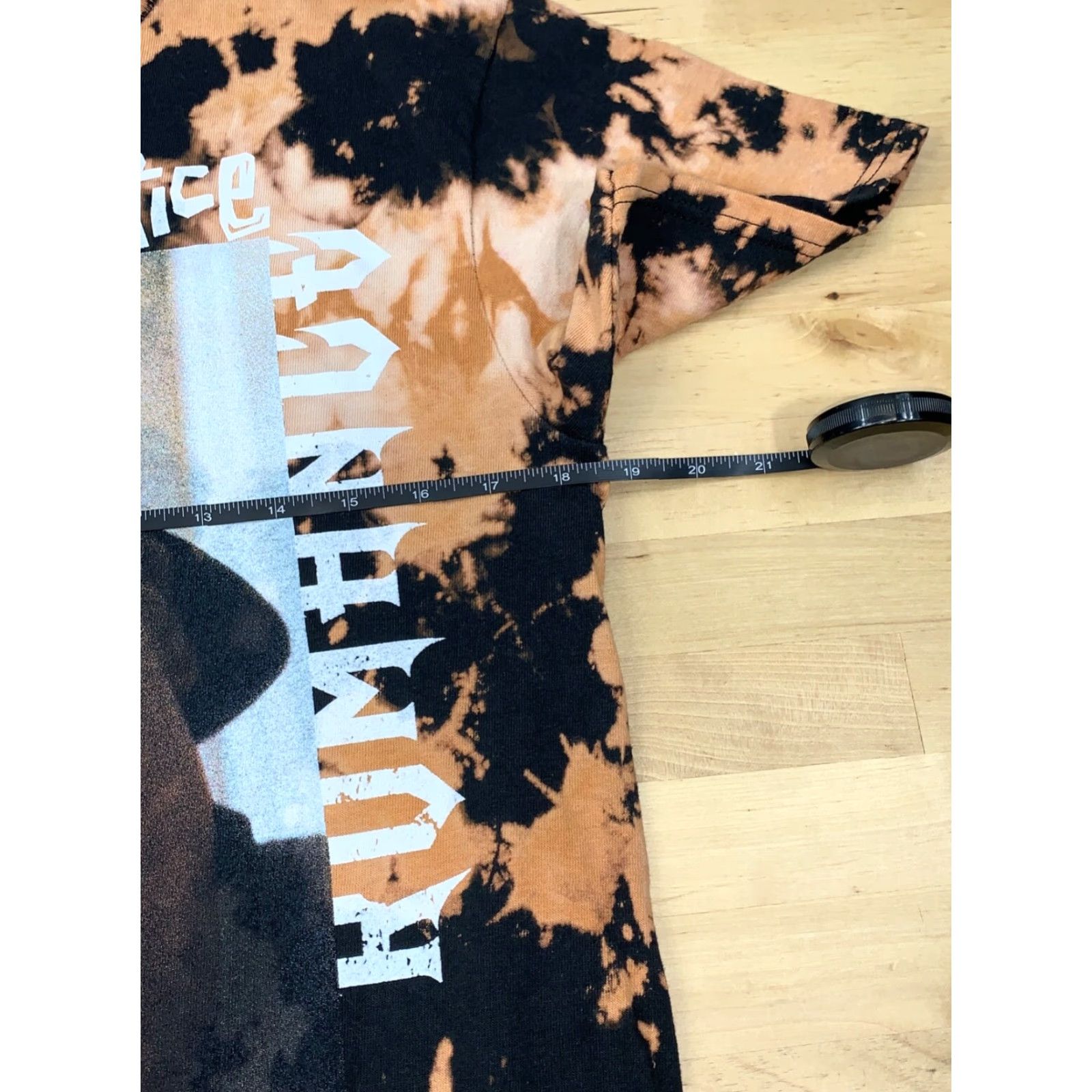 Vintage Chemistry T-Shirt Mens Tupac Poetic Justice Tie Dye Orange/Black M Crew Neck Short Sleeve Graphic Print Vintage No Size US M / EU 48-50 / 2 - 6 Thumbnail