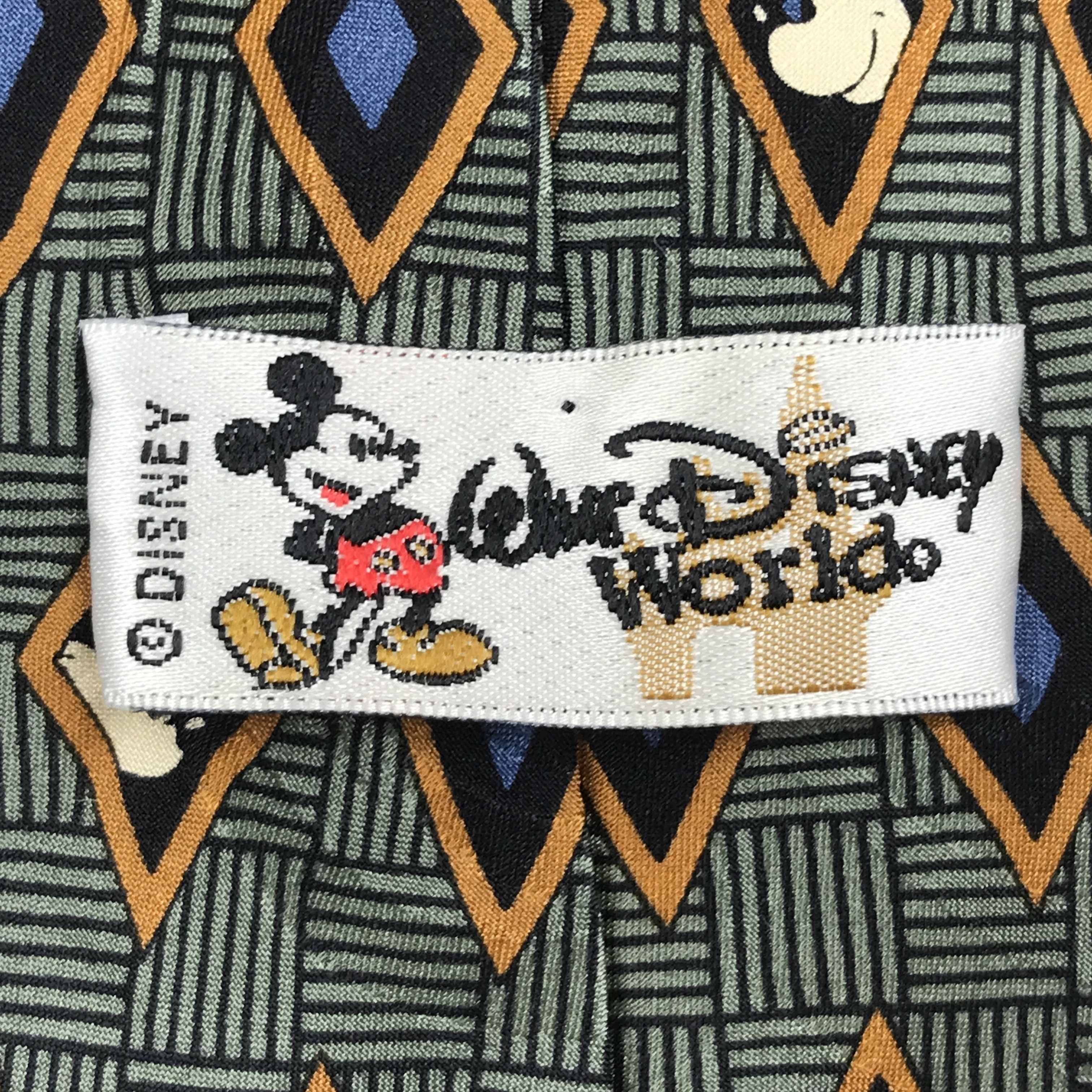 Disney × Vintage Vintage Walt Disney World Necktie Size ONE SIZE - 8 Thumbnail