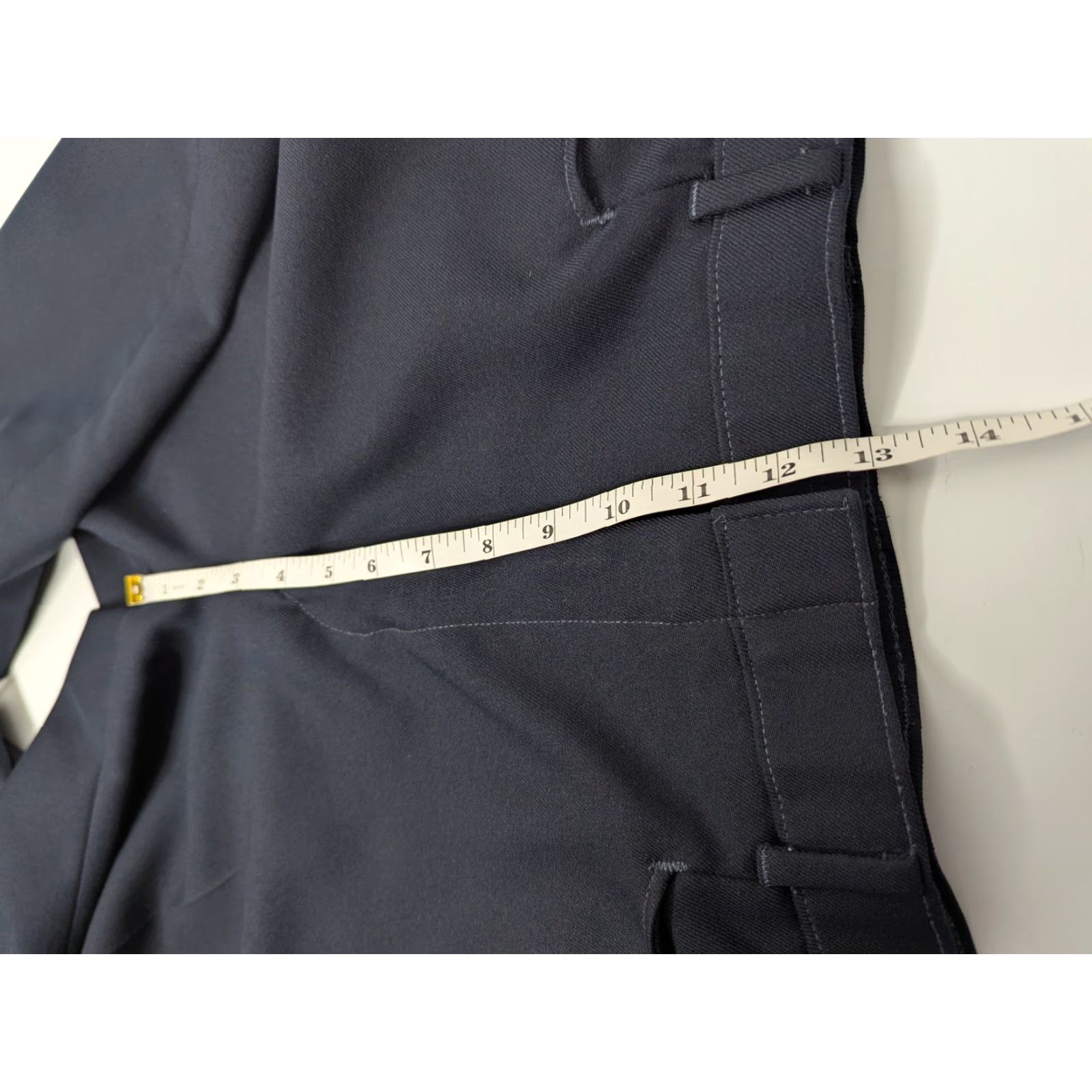 Levi's VINTAGE Levi's Action Slacks Pants Mens 38x31 Navy Polyester Dress 90s Trousers Size US 38 / EU 54 - 7 Thumbnail
