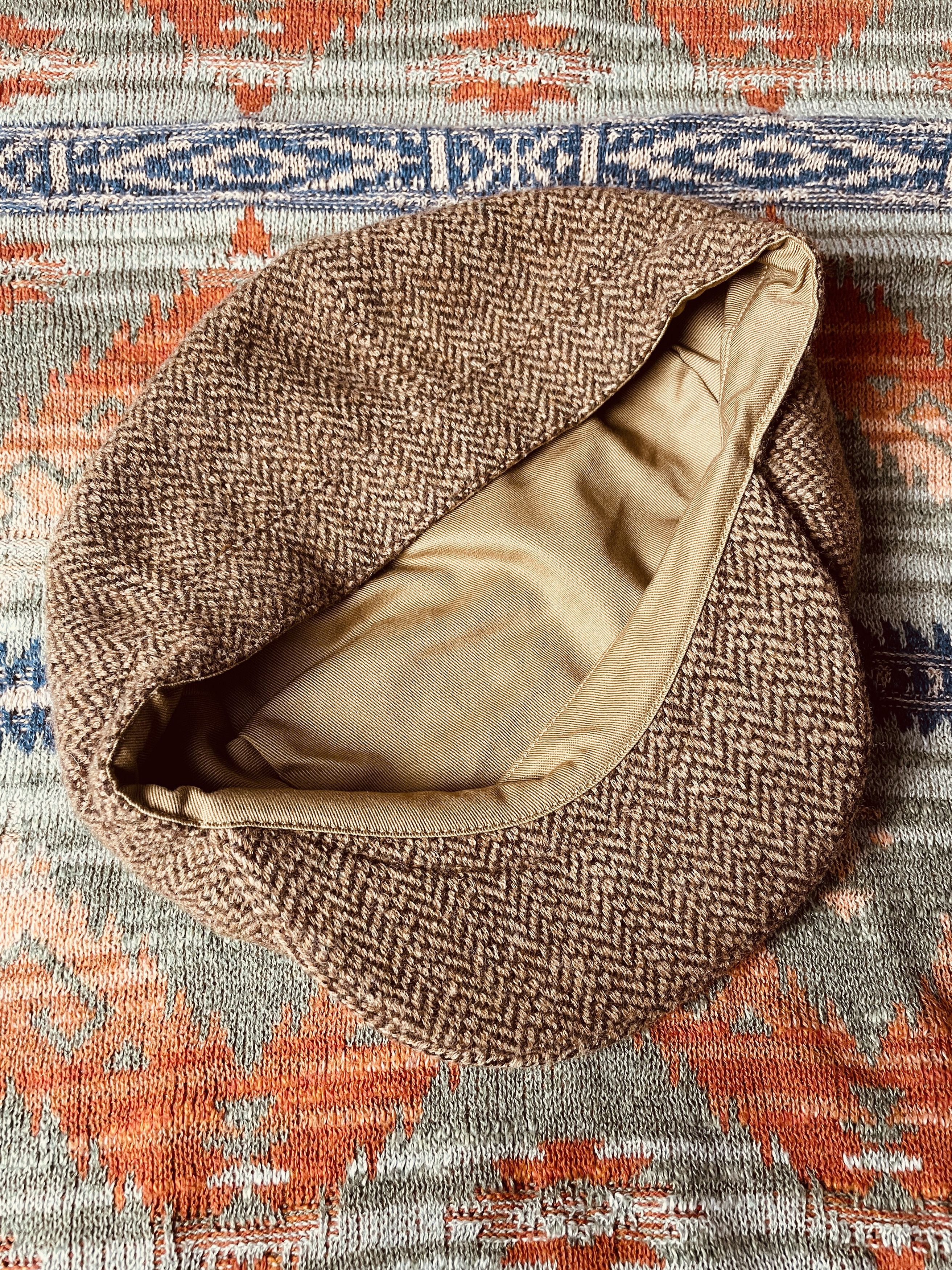 Polo Ralph Lauren Polo RalphLauren Wool Classic Newsboy Cap Flat Peaked Hat Size ONE SIZE - 4 Thumbnail