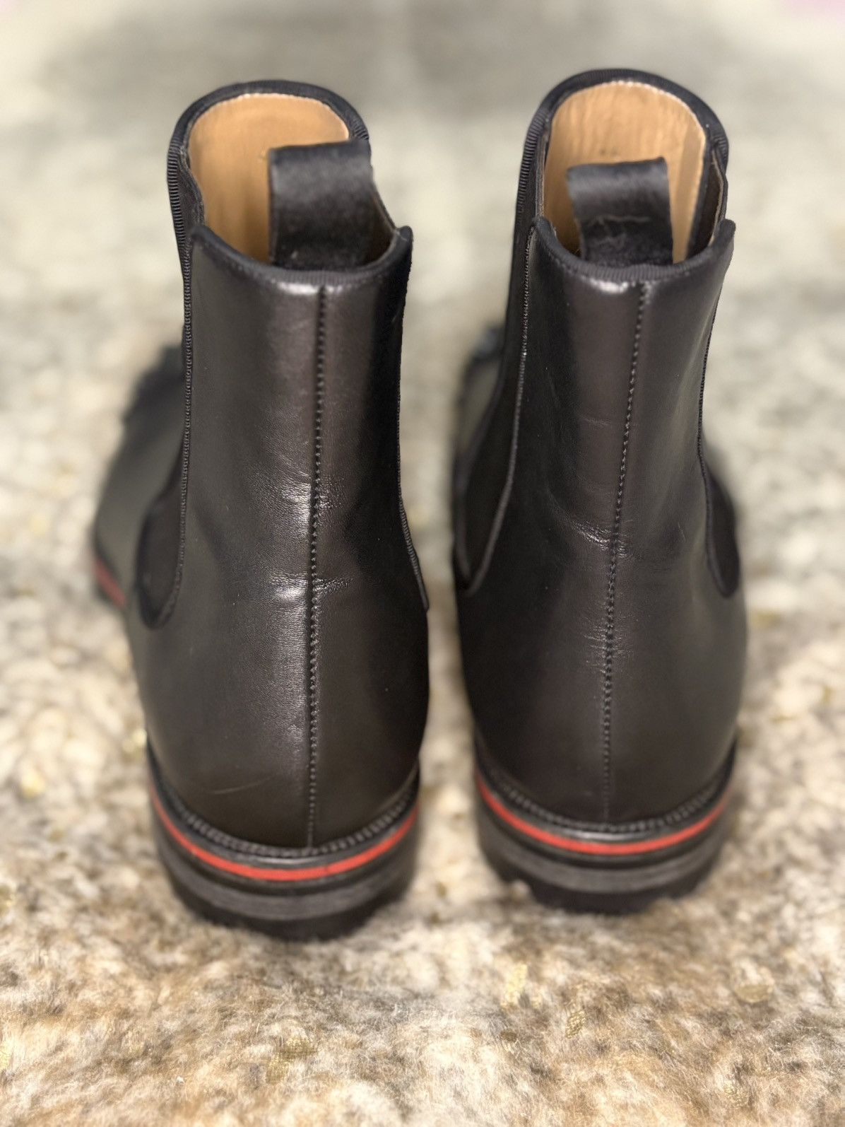 Christian Louboutin Christian Louboutin melon spiked toe cap Chelsea boots Size US 10 / EU 43 - 3 Thumbnail
