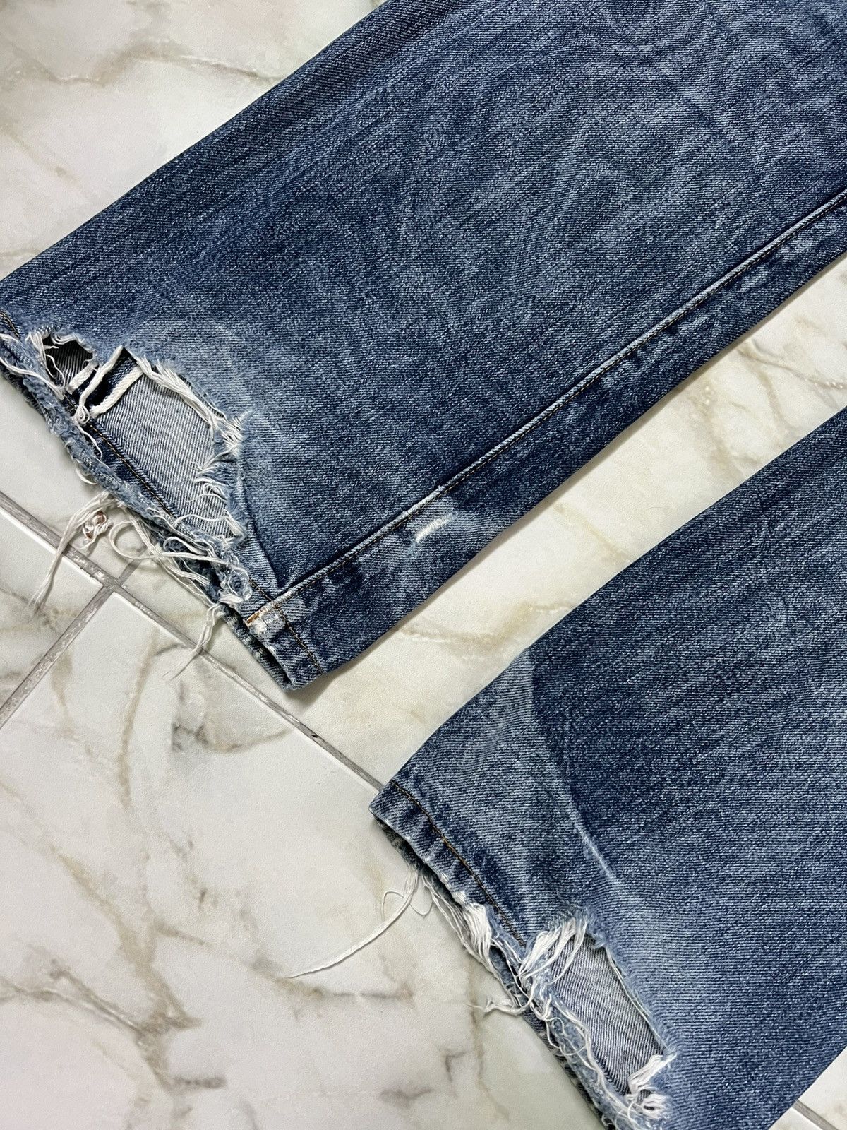 Levi's × Levi's Vintage Clothing 💥Vintage 90’s💥Levis Big E 501 XX Distress Selvedge Jean Size US 28 / EU 44 - 8 Thumbnail