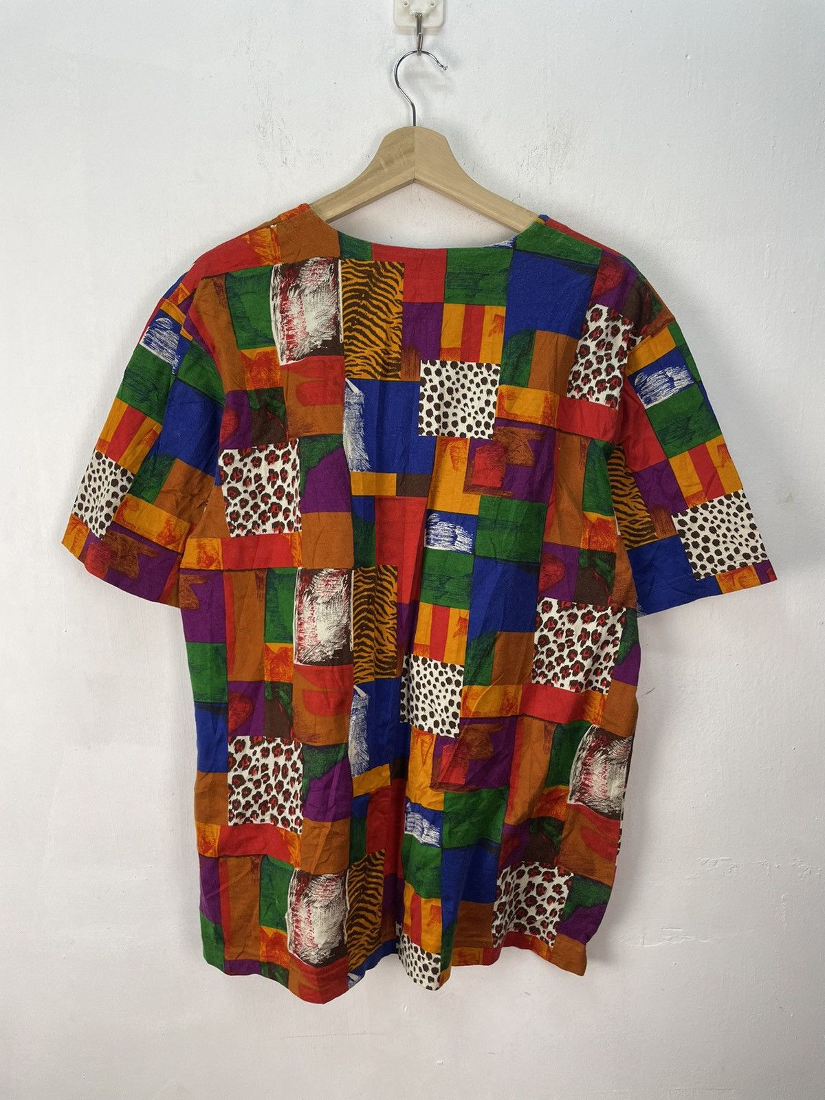 Japanese Brand Vintage Liliane Burty Patchwork Tshirt Size US L / EU 52-54 / 3 - 2 Thumbnail
