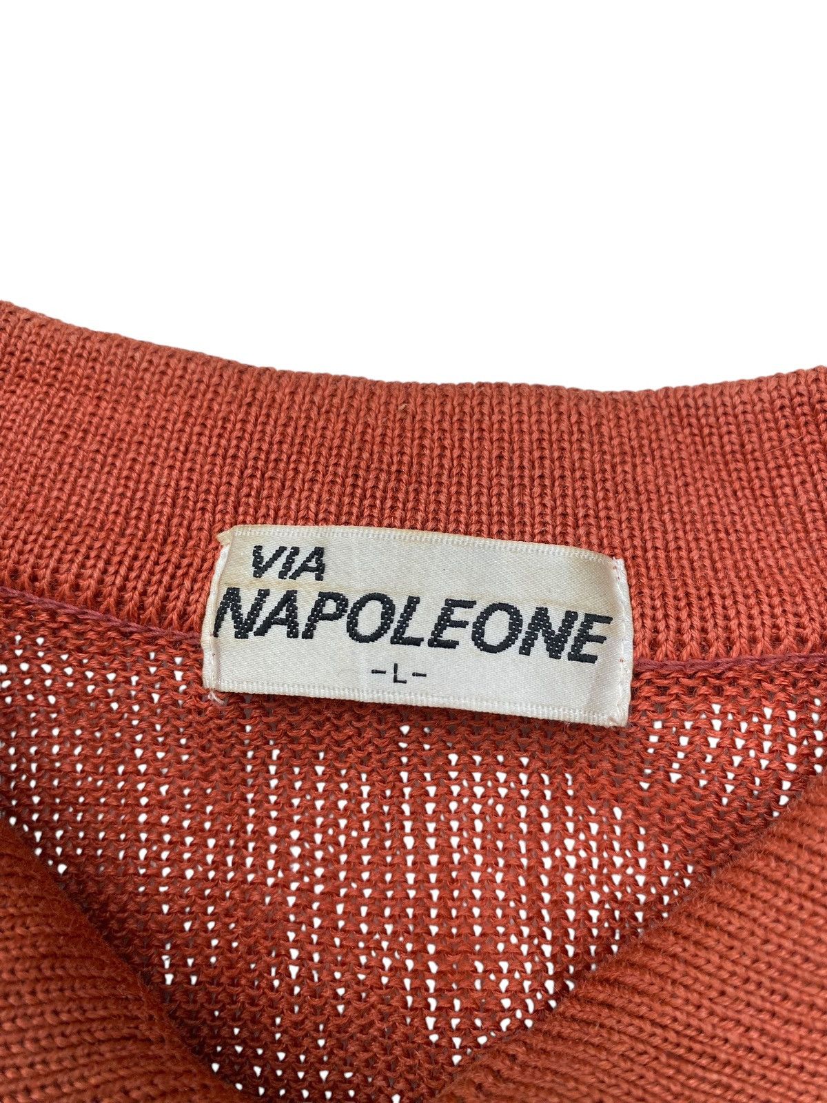 Japanese Brand × Vintage Vtg Via Napoleone Knit Sweater Size US L / EU 52-54 / 3 - 10 Thumbnail