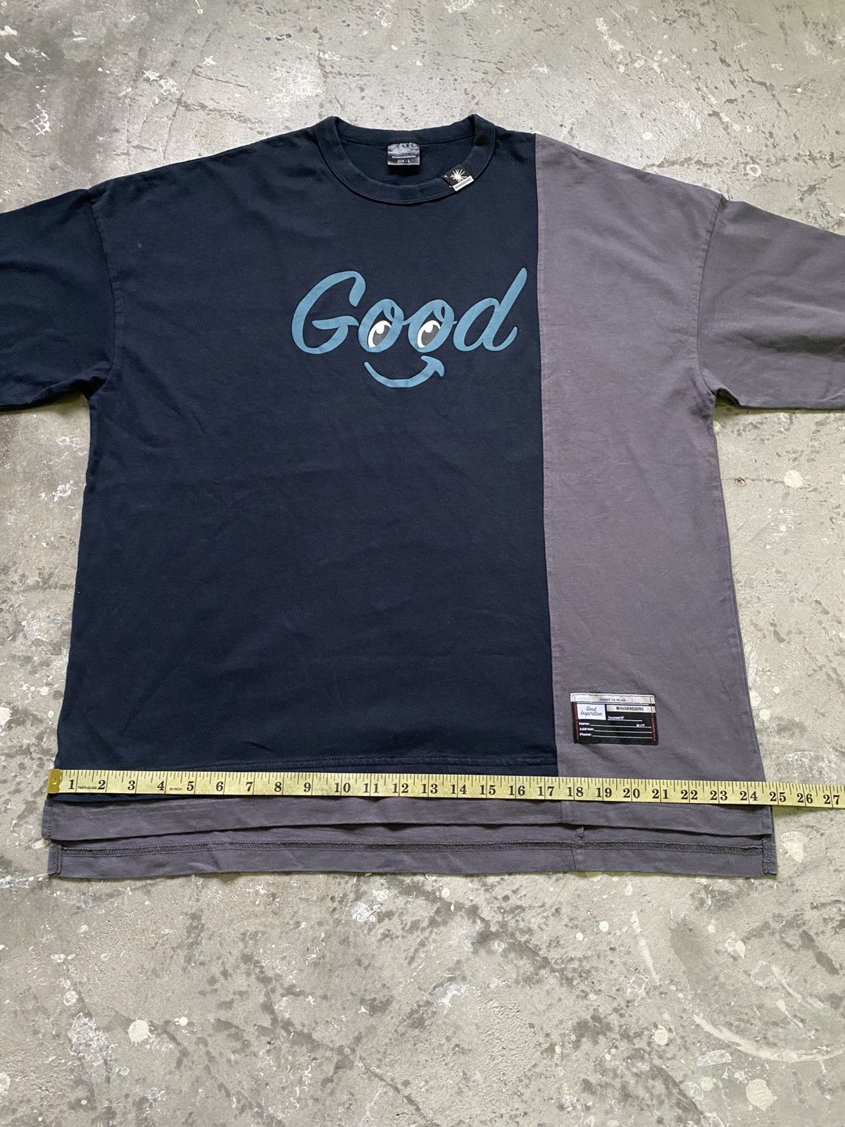 GU × Maison MIHARA YASUHIRO Maison Mihara Yasuhiro X GU Good Inspiration Double T Shirt Size US L / EU 52-54 / 3 - 12 Thumbnail