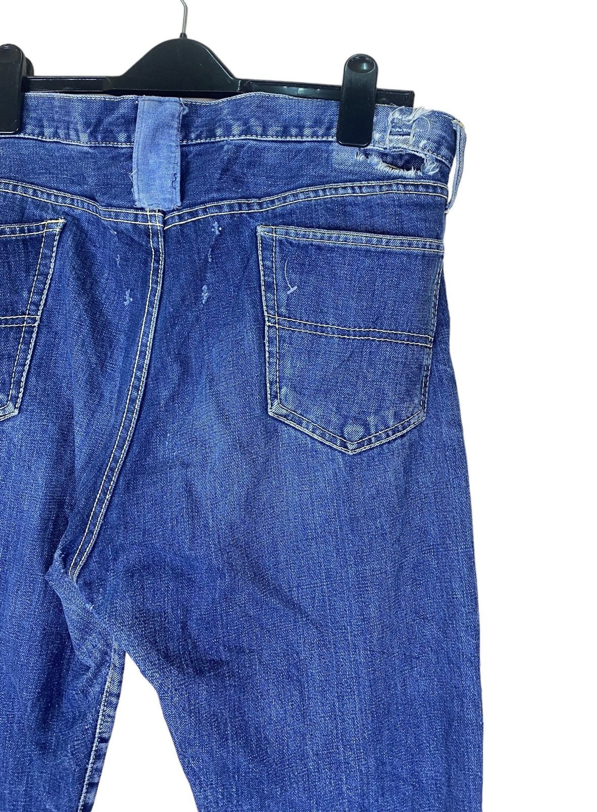 Vintage Vintage 80s Denim Single Selvedge Size US 36 / EU 52 - 6 Thumbnail