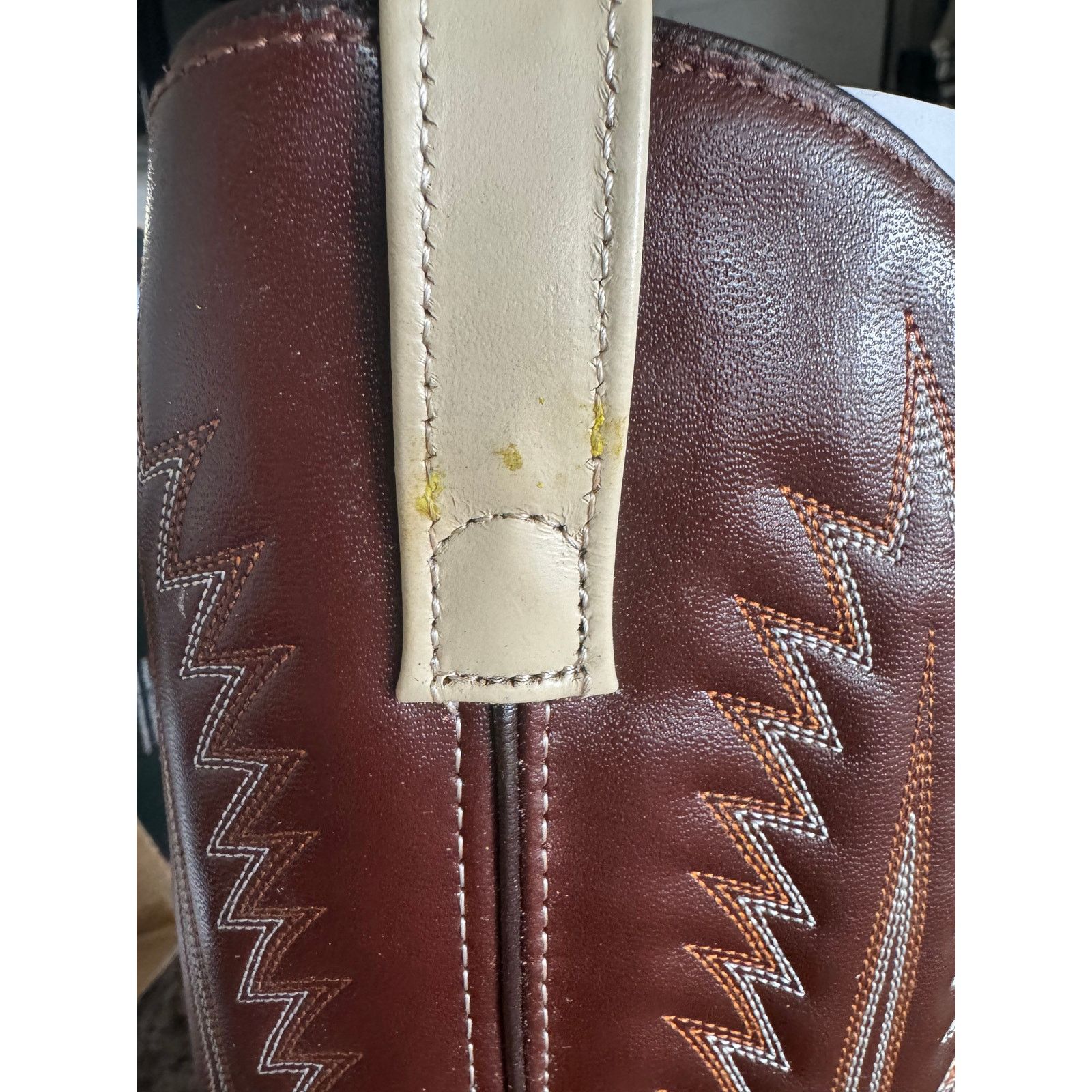 Cowboy Equipment Laredo Bone Lizard Print Wingtip Boots 61161 Size 8 Size US 8 / EU 41 - 10 Thumbnail