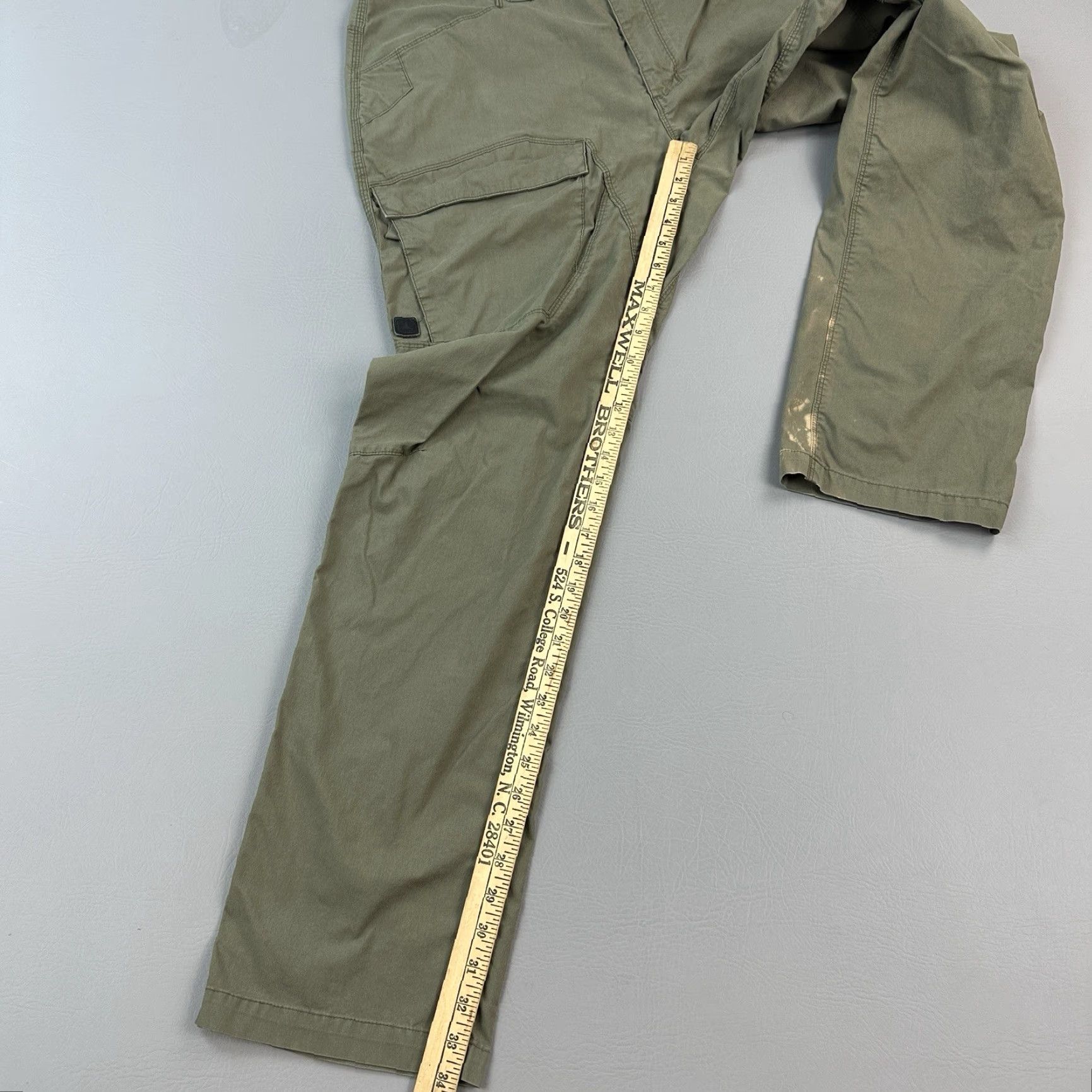 Olive Triple Aught Design Pants Mens 38x34 Olive Cordura Tactical Cargo Pants Regular Straight Olive Green Size US 38 / EU 54 - 3 Thumbnail