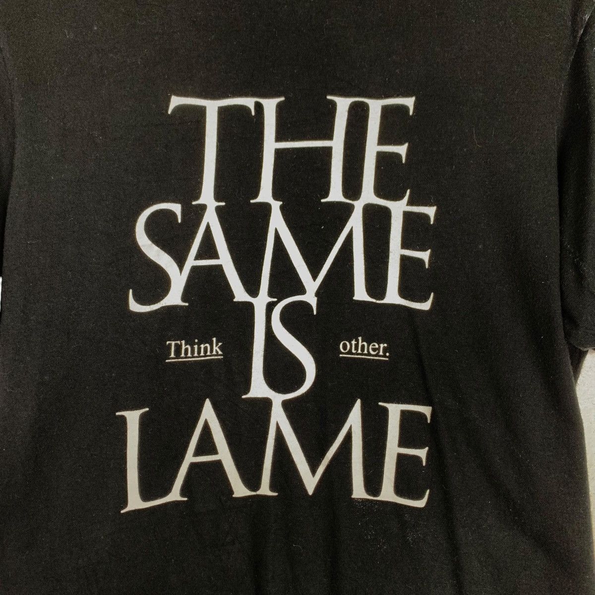Uniqlo PHARREL WILLIAM THE SAME IS LAME TEES #0322-C14 Size US M / EU 48-50 / 2 - 10 Thumbnail
