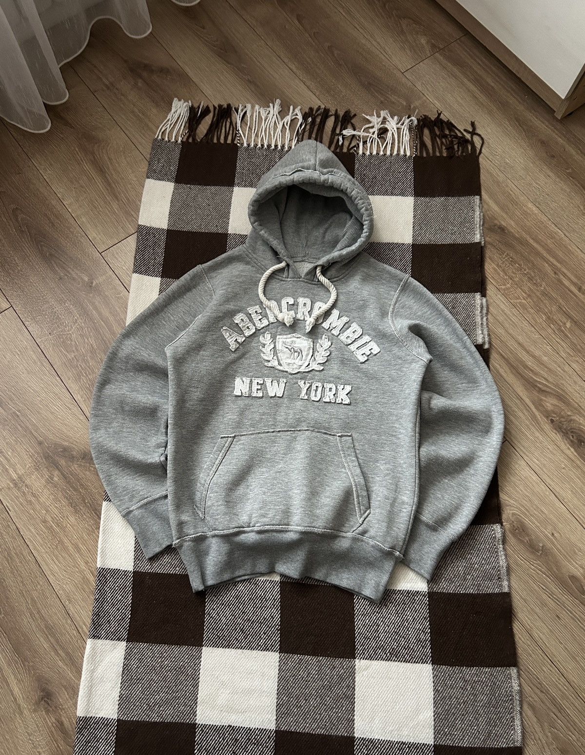 Abercrombie & Fitch × If Six Was Nine × Vintage Vintage Abercrombie & Fitch big logo y2k LGB style hoodies Size US S / EU 44-46 / 1 - 1 Thumbnail