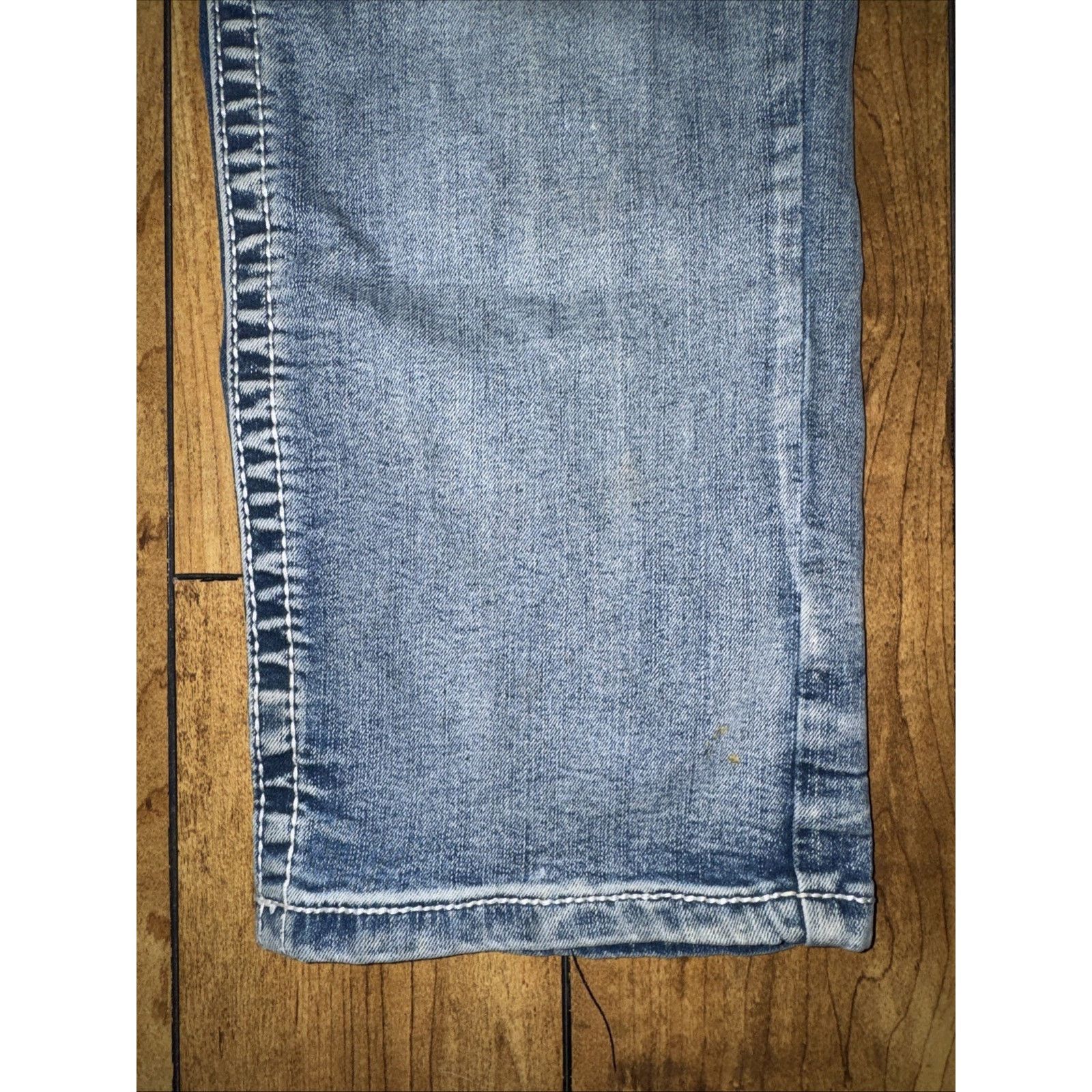 Rock Revival True Luck Denim Jeans Blue 34x30 Y2K Grunge Rock Style Size US 34 / EU 50 - 2 Thumbnail