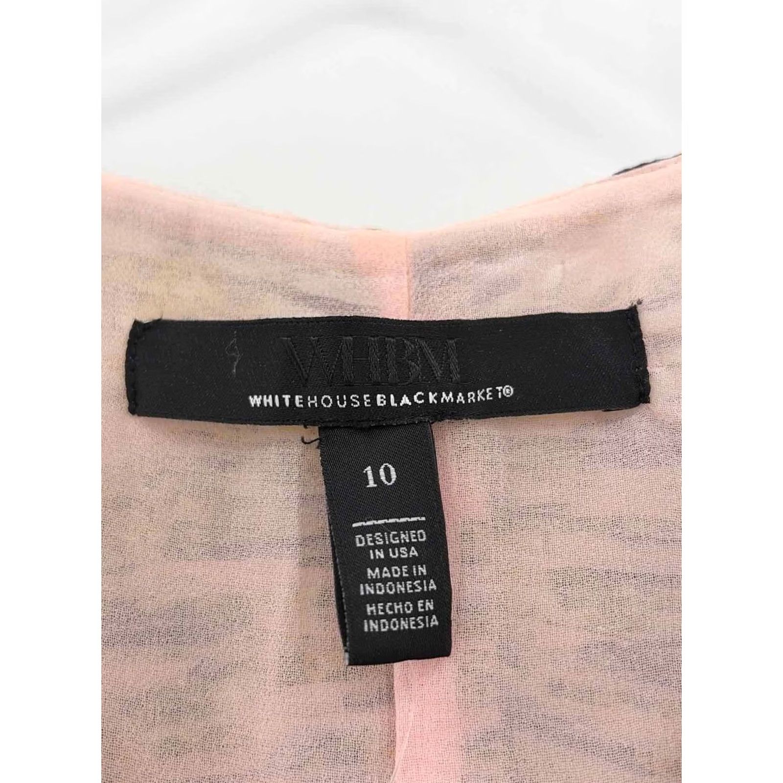 Pinko VINTAGE WHBM Pink Size 10 Long Sleeve Blouse Size L / US 10 / IT 46 - 3 Thumbnail