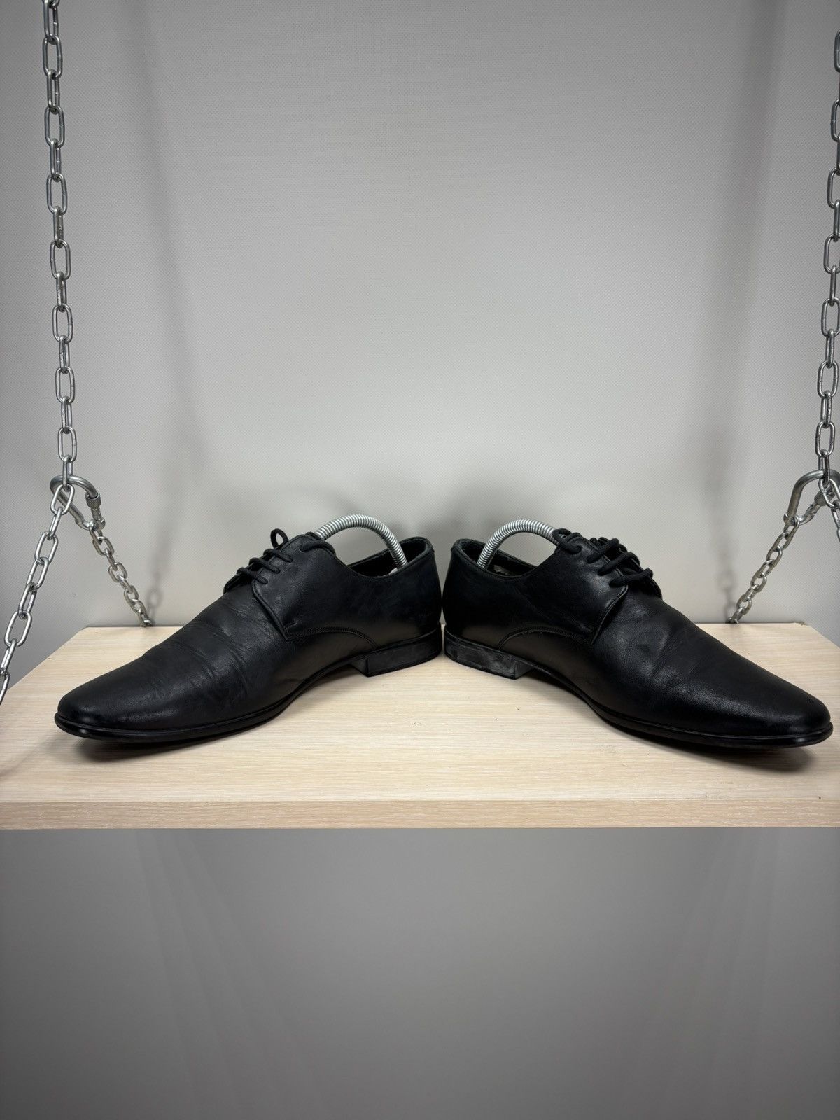 Kenzo Mens leather shoes Kenzo Size 7 1/2 Color Black Size US 7.5 / EU 40-41 - 9 Thumbnail