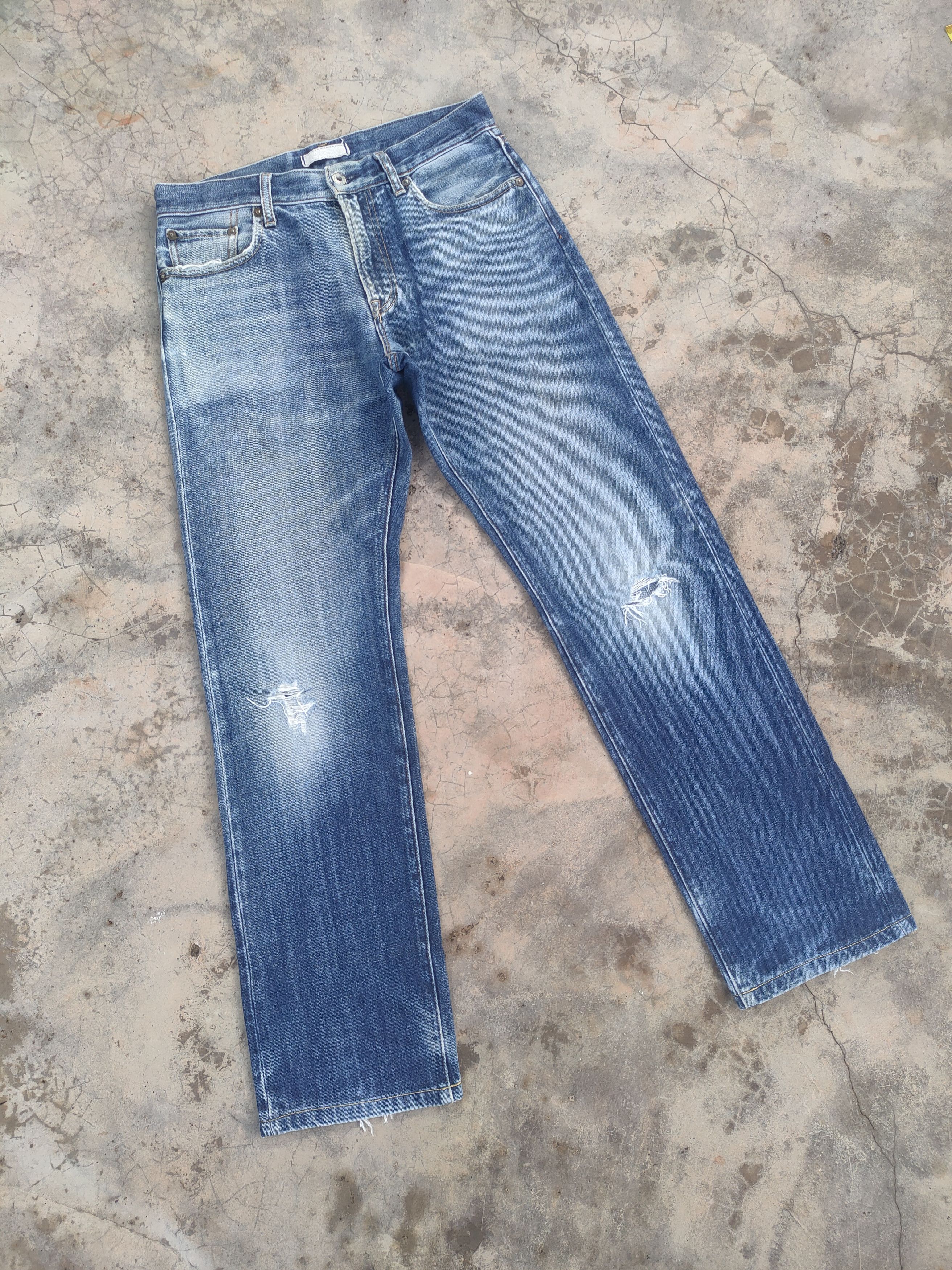 Japanese Brand × Vintage VINTAGE JAPANESE FADED DISTRESSED JEANS DENIM PANTS Size US 31 - 2 Thumbnail