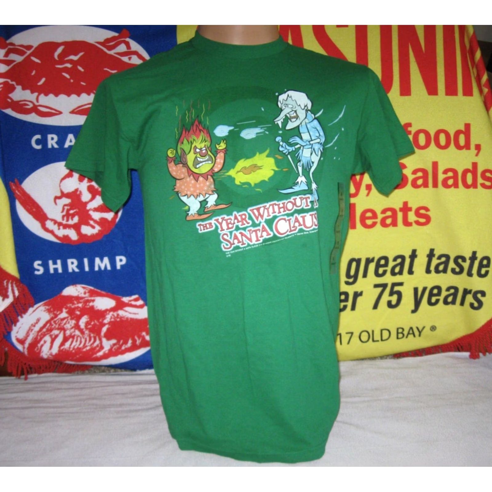 Vintage VINTAGE THE YEAR WIHTOUT a SANTA CLAUS Christmas Shirt Men's Medium NWT MICKEY ROONEY T Size US M / EU 48-50 / 2 - 3 Thumbnail