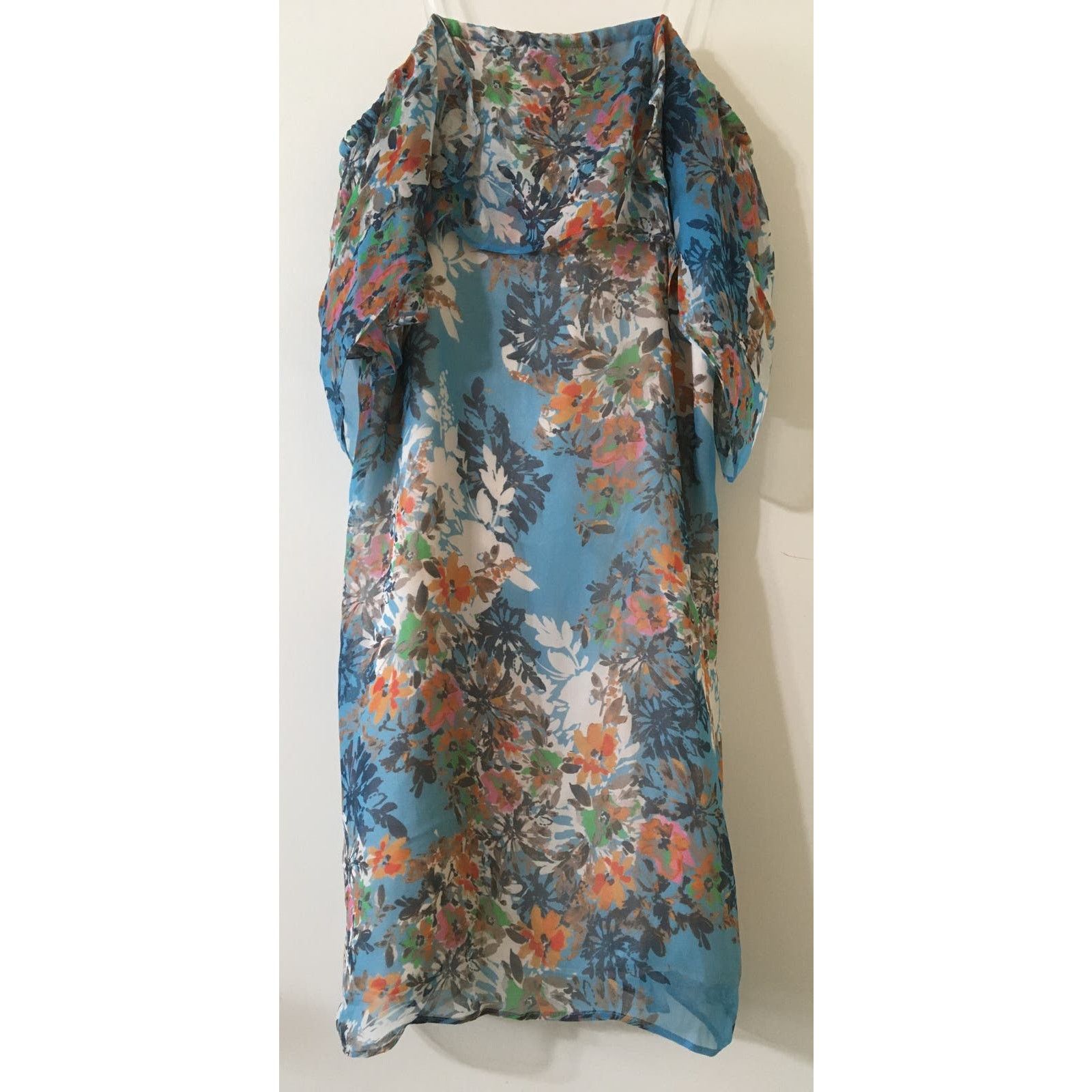 Other NWT Lavender Brown Access XS Blue Multicolor Knee L Dress Size XS / US 0-2 / IT 36-38 - 4 Thumbnail