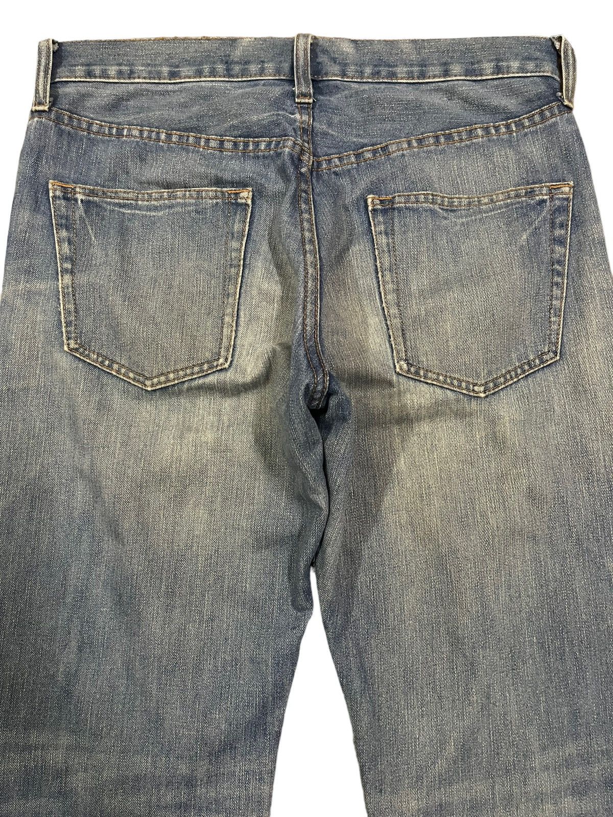 14th Addiction Vintage Japanese Brand Blue Wash Style Baggy Jeans Size US 31 - 4 Thumbnail