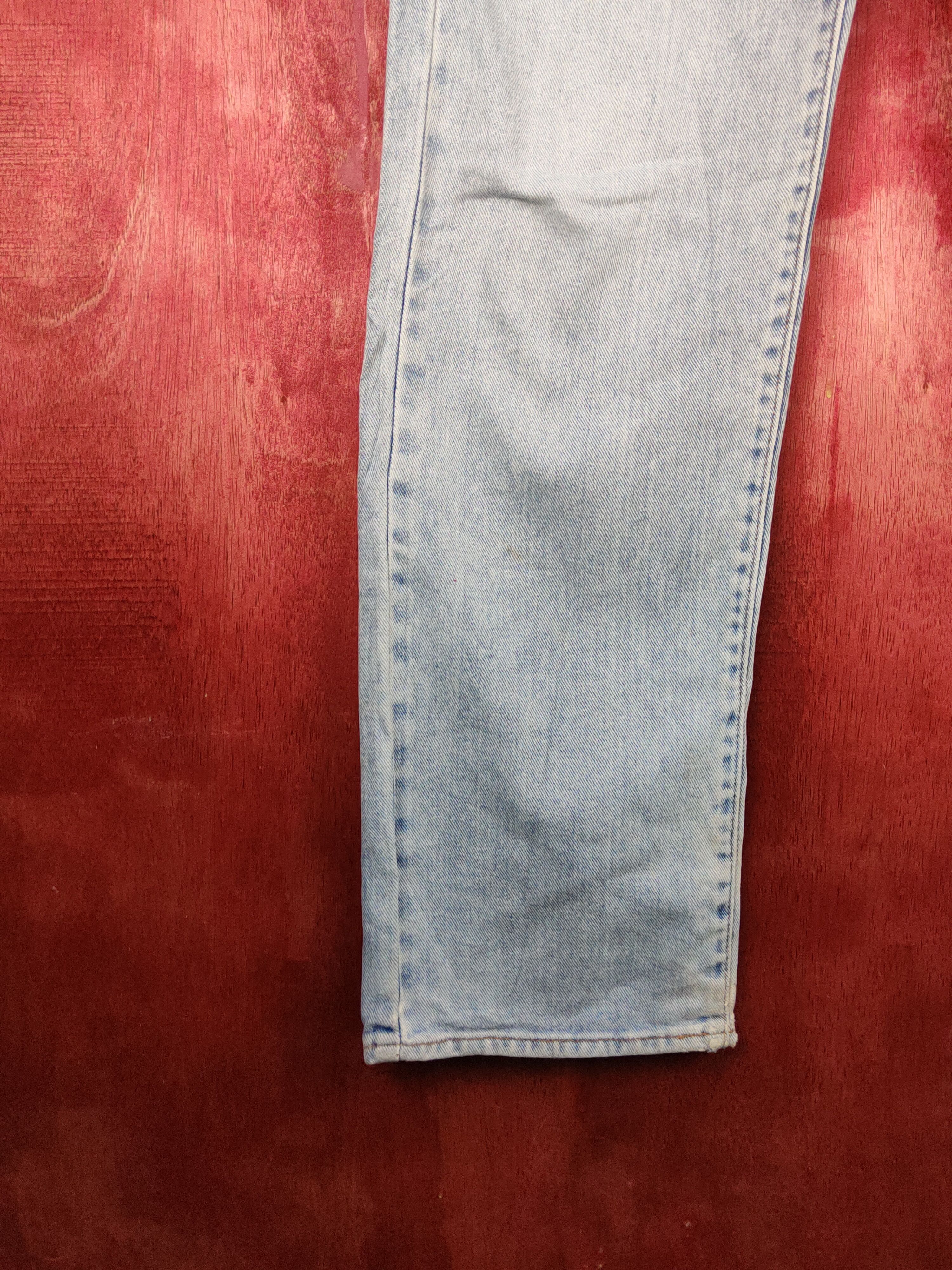 Japanese Brand Villand Blue Faded jeans vintage Denim pants #S1584 Size US 30 / EU 46 - 4 Thumbnail