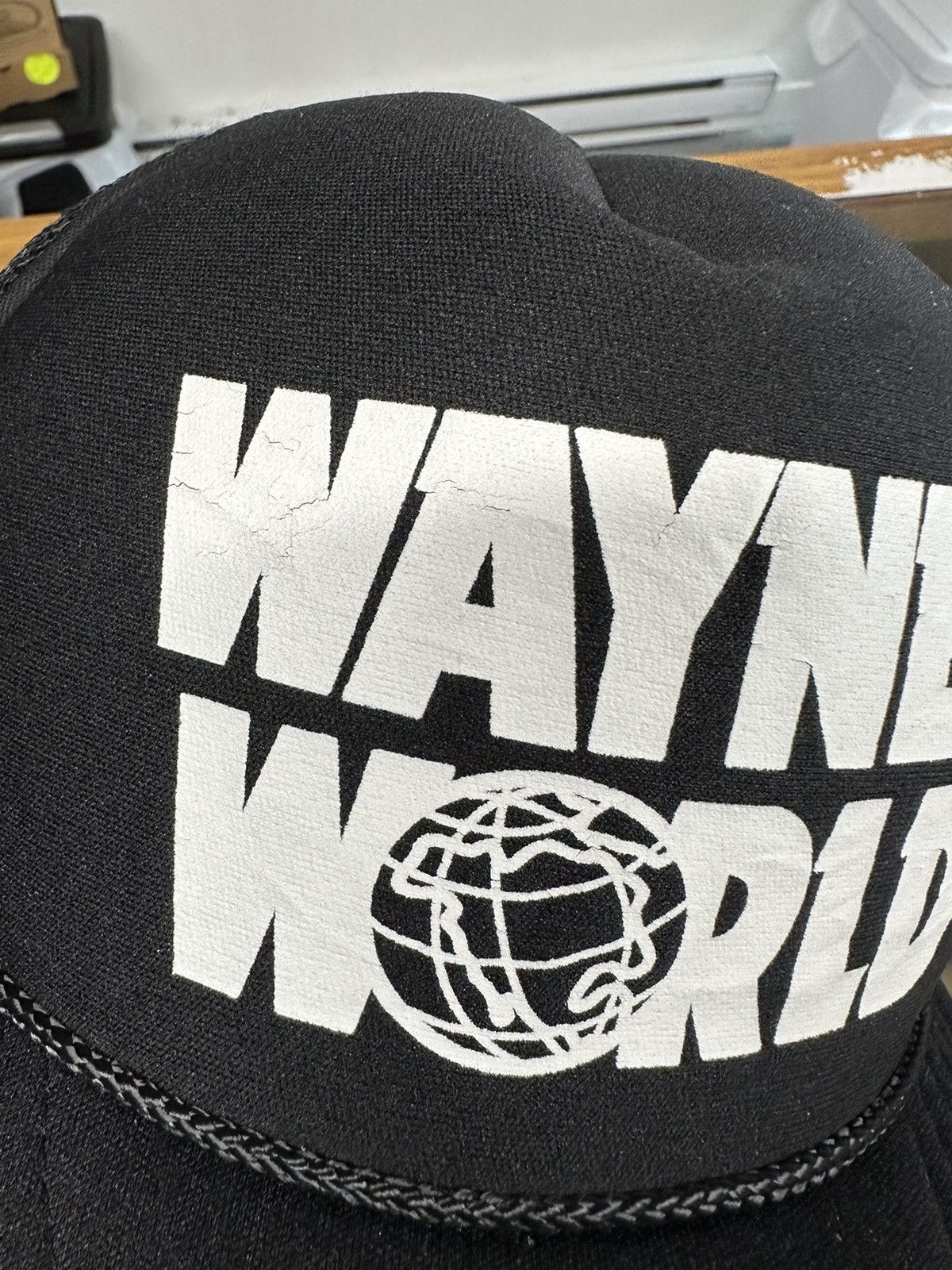 Vintage Vintage 90s Wayne’s World Movie Promo Spell Out Hat Size ONE SIZE - 3 Thumbnail