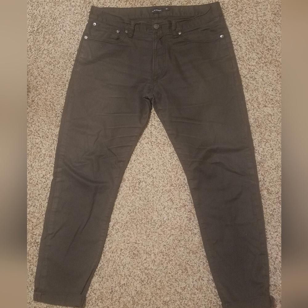 Club Monaco Club Monaco Olive Green Jeans Size 34 Size US 34 / EU 50 - 3 Thumbnail