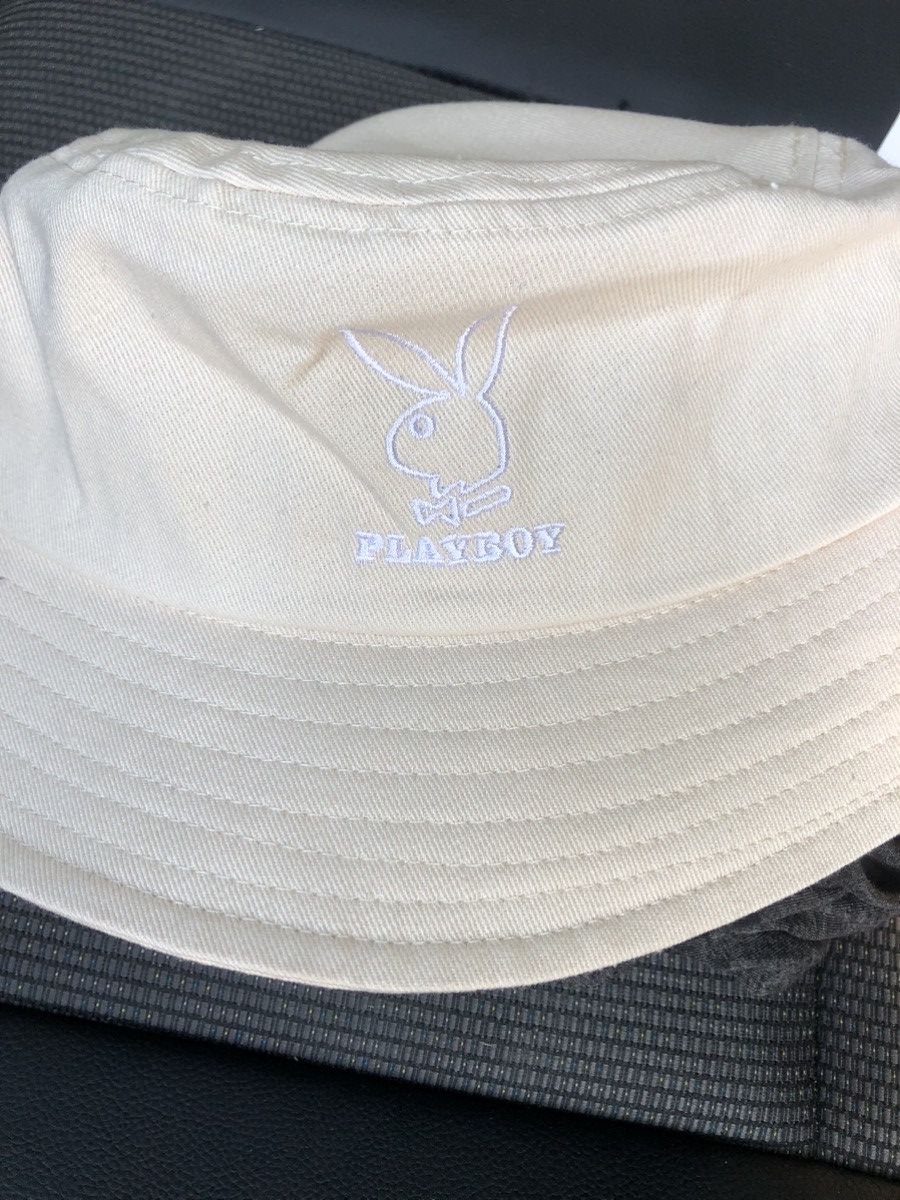 Playboy Playboy BucketHat Embroyed Logo BEIGE Onesize Size ONE SIZE - 5 Thumbnail