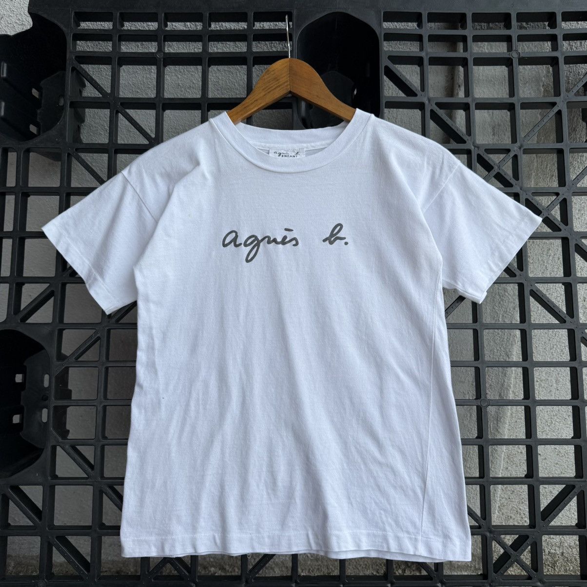 agnes b. Vintage agnes b. Enfant Crop Top Tee Size S / US 4 / IT 40 - 3 Thumbnail