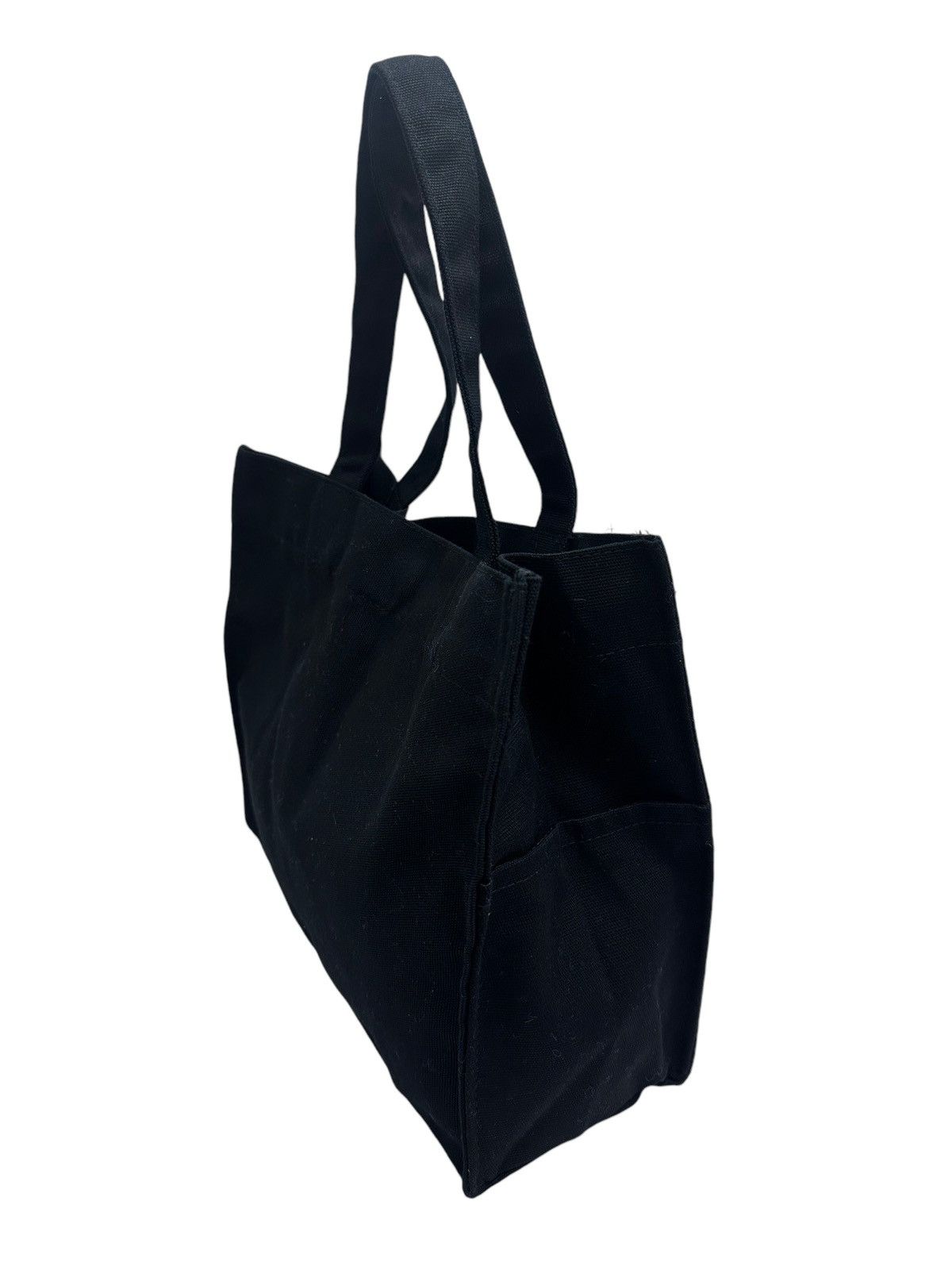 If Six Was Nine RARE ‼️ Vintage Japan Skulls Swarovski Black Mini Tote Bag Size ONE SIZE - 3 Thumbnail
