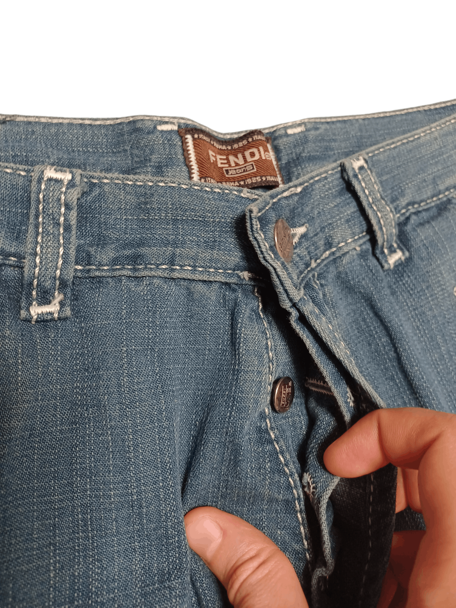 Japanese Brand AVANT GARDE JEANS DENIM DESIGNER ITALIAN JAPANESE Y2K JEAN Size US 32 / EU 48 - 3 Thumbnail