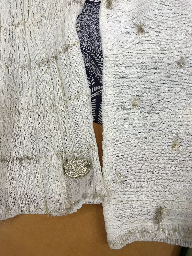 Chanel Chanel Greek series gold thread long sleeves Size XXS / US 00 / IT 34 - 3 Thumbnail