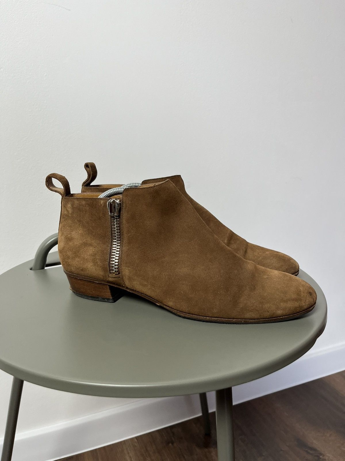 Gucci Gucci Suede Side-Zip Ankle Boots 39 EU / 8 US Made in Italy Size US 8 / IT 38 - 2 Thumbnail