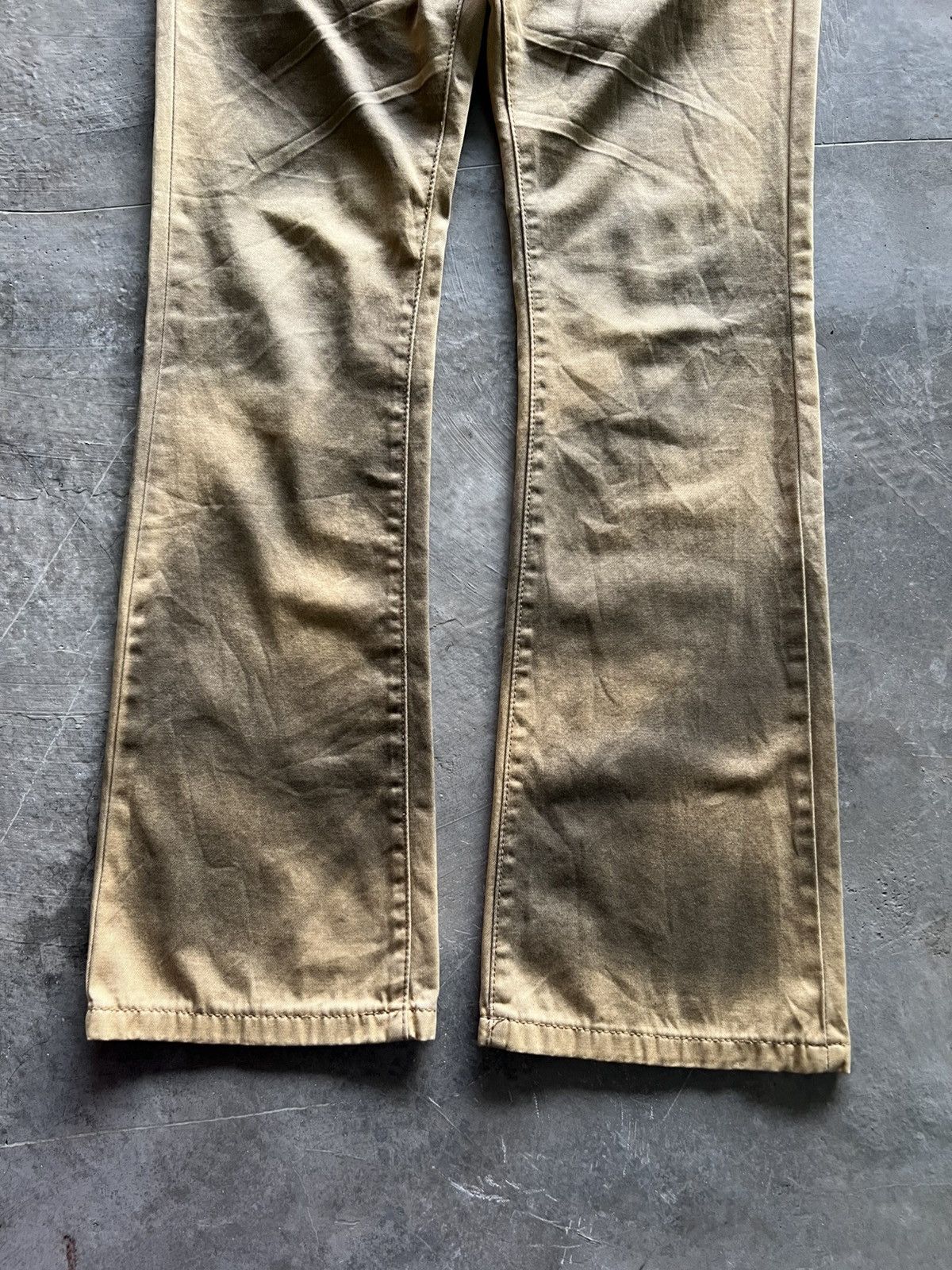 If Six Was Nine Flared roshell waxed denim dirty style japanese jeans Size US 34 / EU 50 - 11 Thumbnail