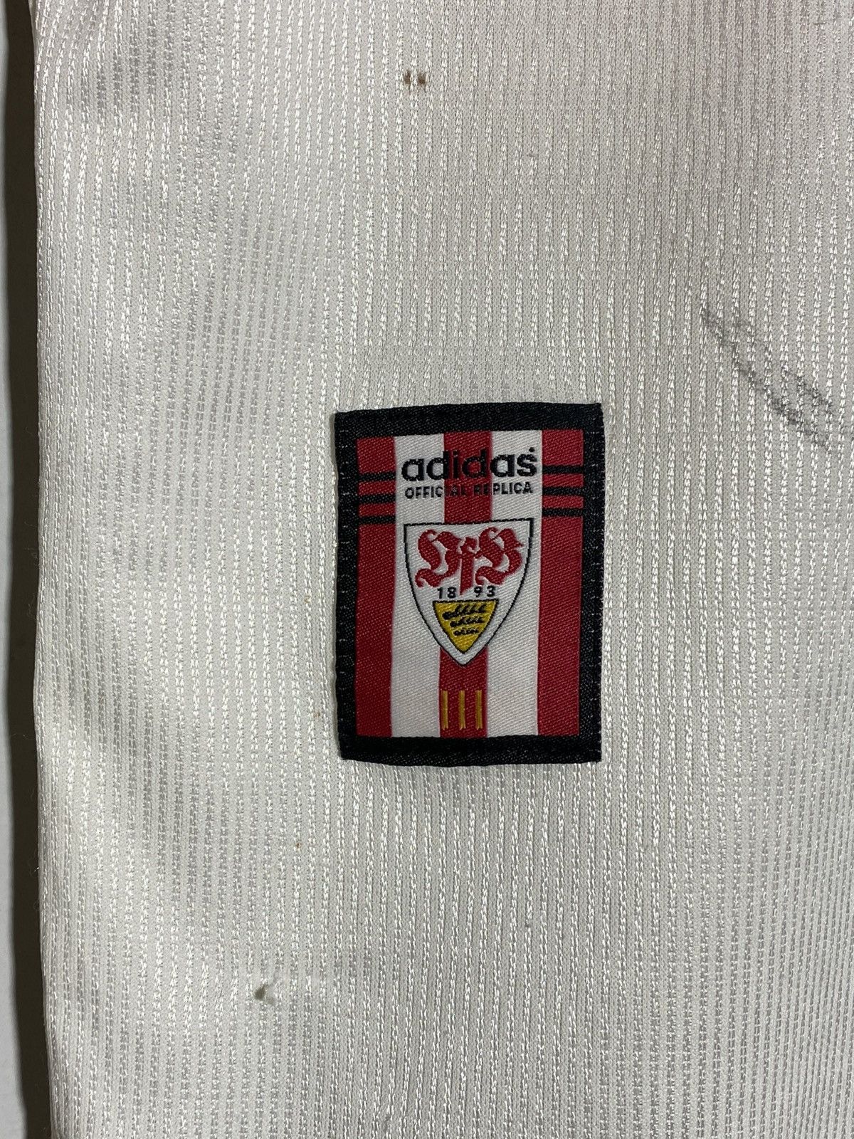 Adidas Adidas VfB Stuttgart 1998/98 Home Vintage Football Shirt Size US XS / EU 42 / 0 - 6 Thumbnail