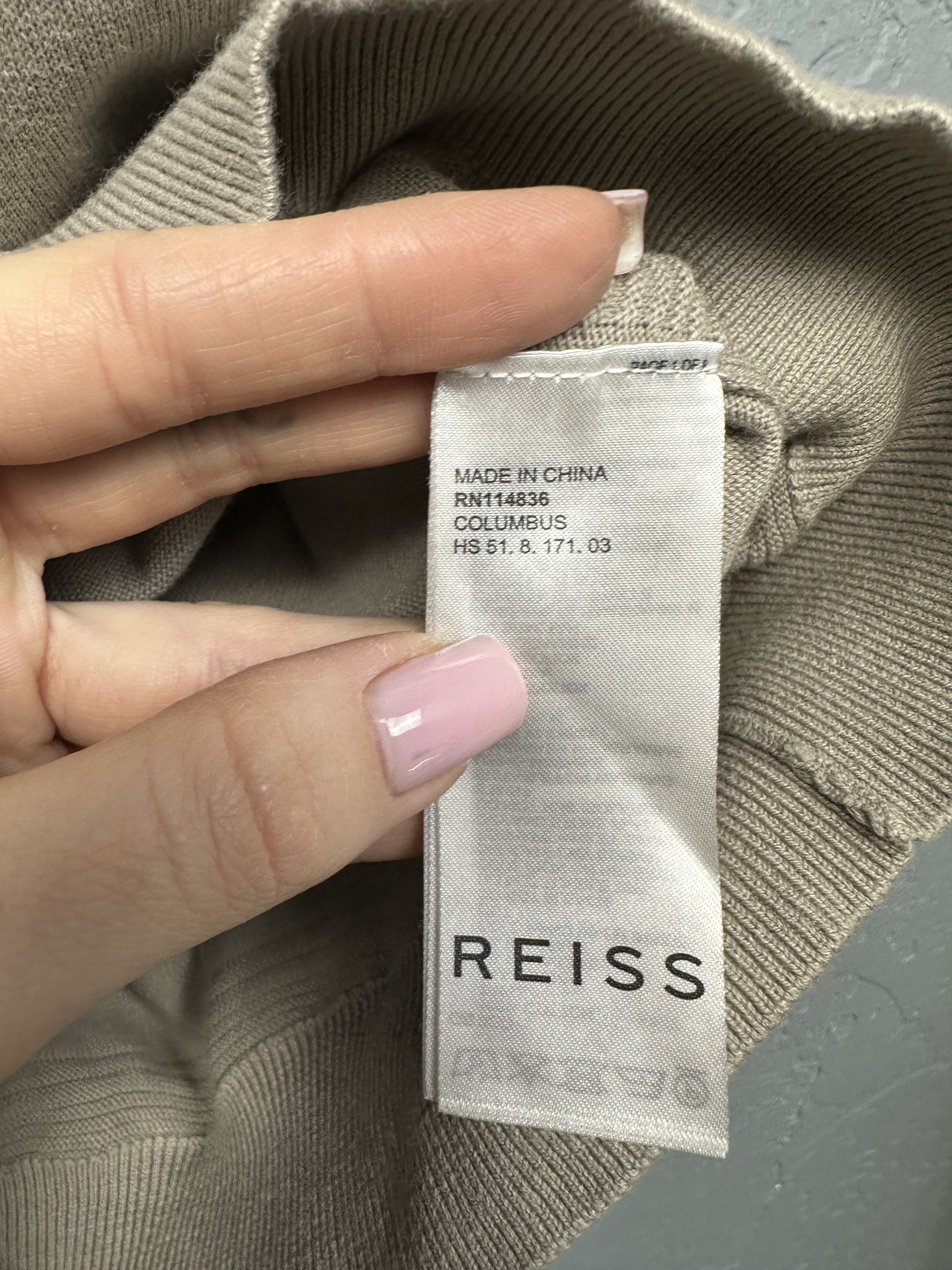 Reiss Reiss Mens Knit Polo Shirt Size US M / EU 48-50 / 2 - 4 Thumbnail