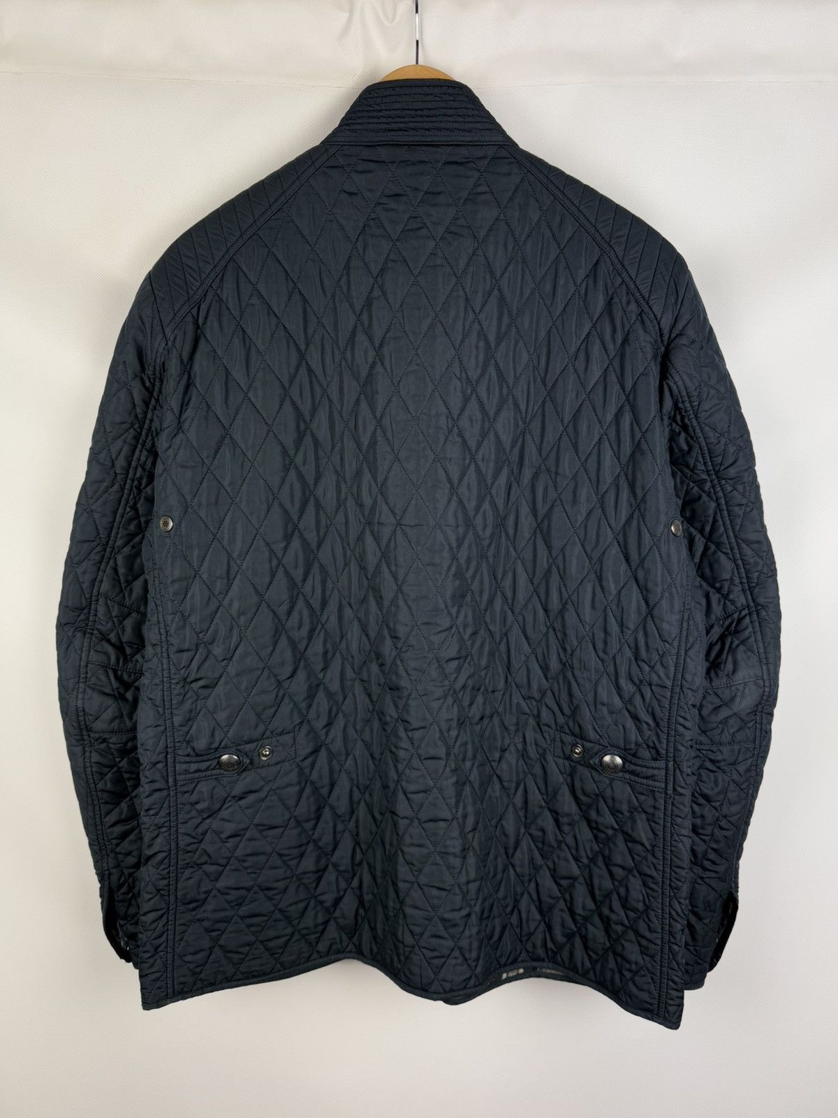 Belstaff Belstaff Men’s Quilted Jacket Size 56 Navy Size US XL / EU 56 / 4 - 13 Thumbnail