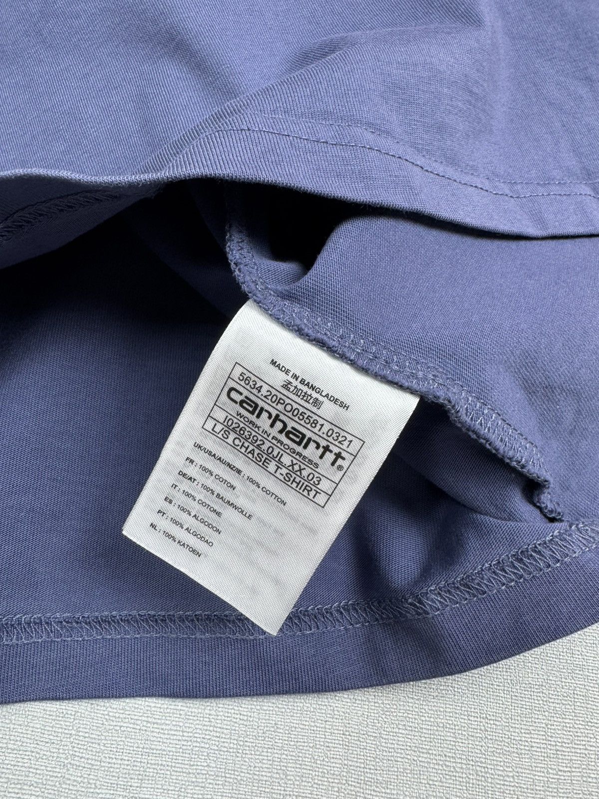Carhartt Wip Men’s Carhartt WIP Long Sleeve CHASE Shirt size M Size US M / EU 48-50 / 2 - 4 Thumbnail