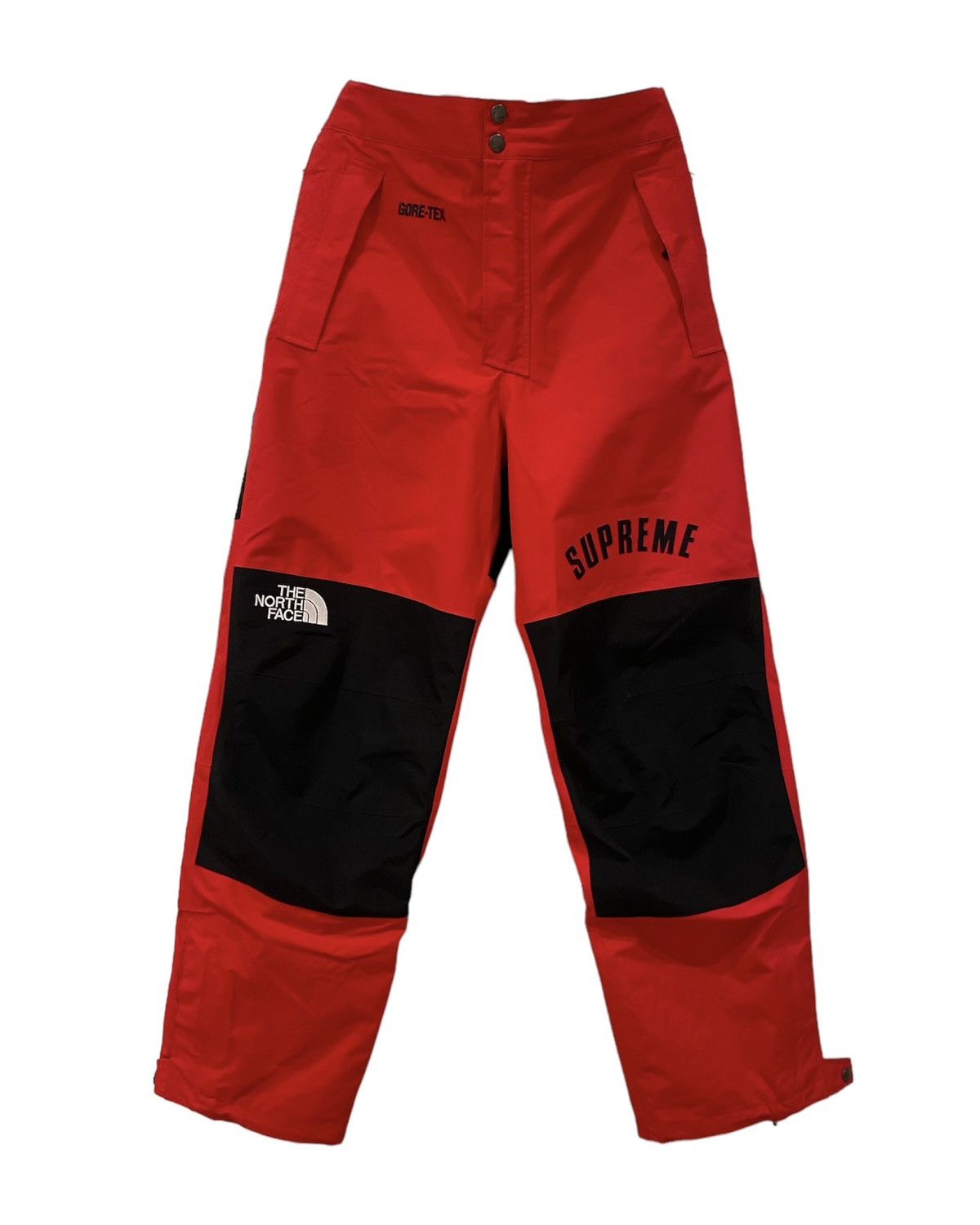 Goretex Supreme The North Face Supreme The North Face Arc Logo Mountain Pant Red Grailed