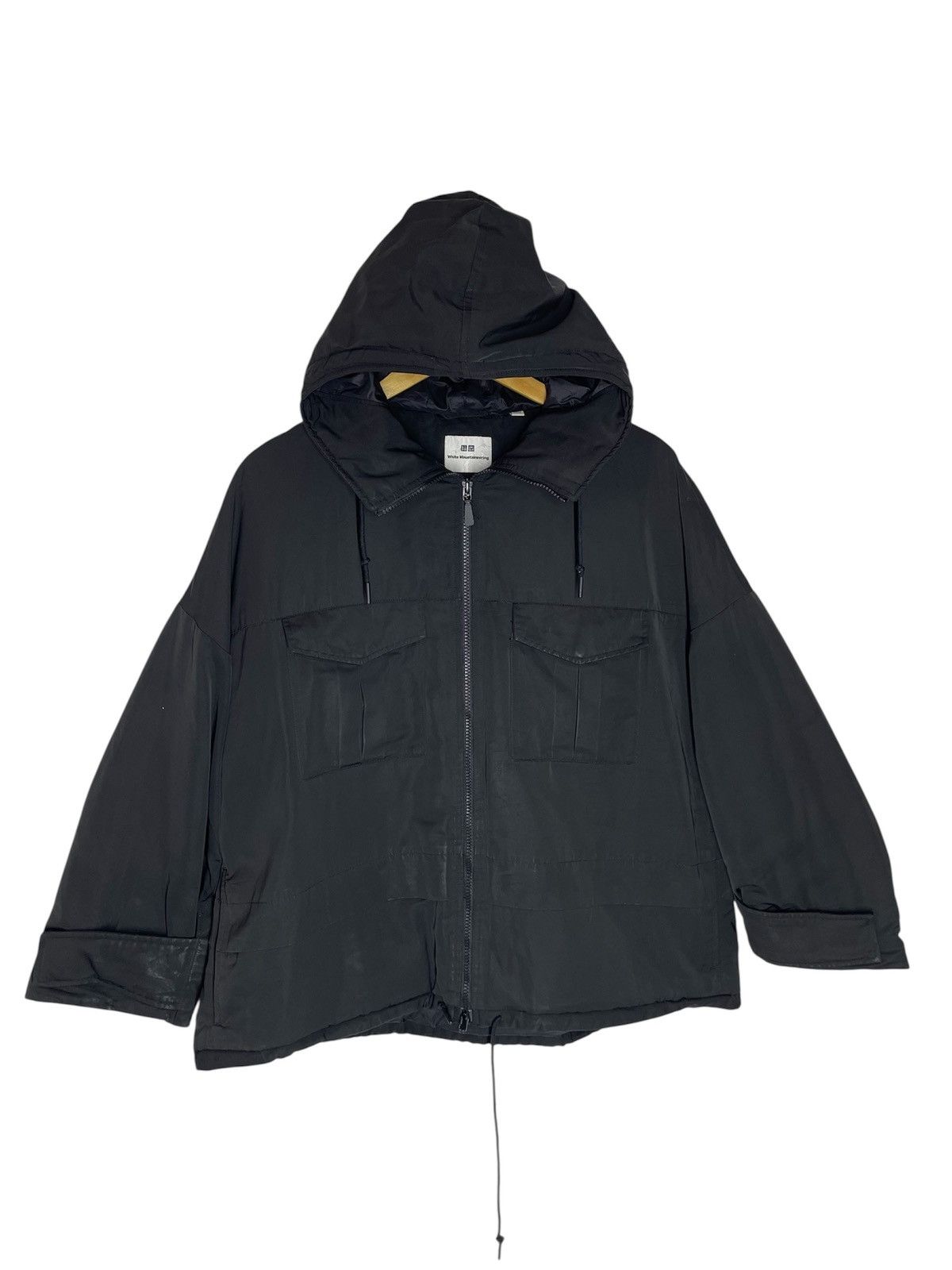Uniqlo × White Mountaineering Y2K All BLACK WHITE MOUNTAINEERING OUTDOOR JACKET Size L / US 10 / IT 46 - 1 Thumbnail