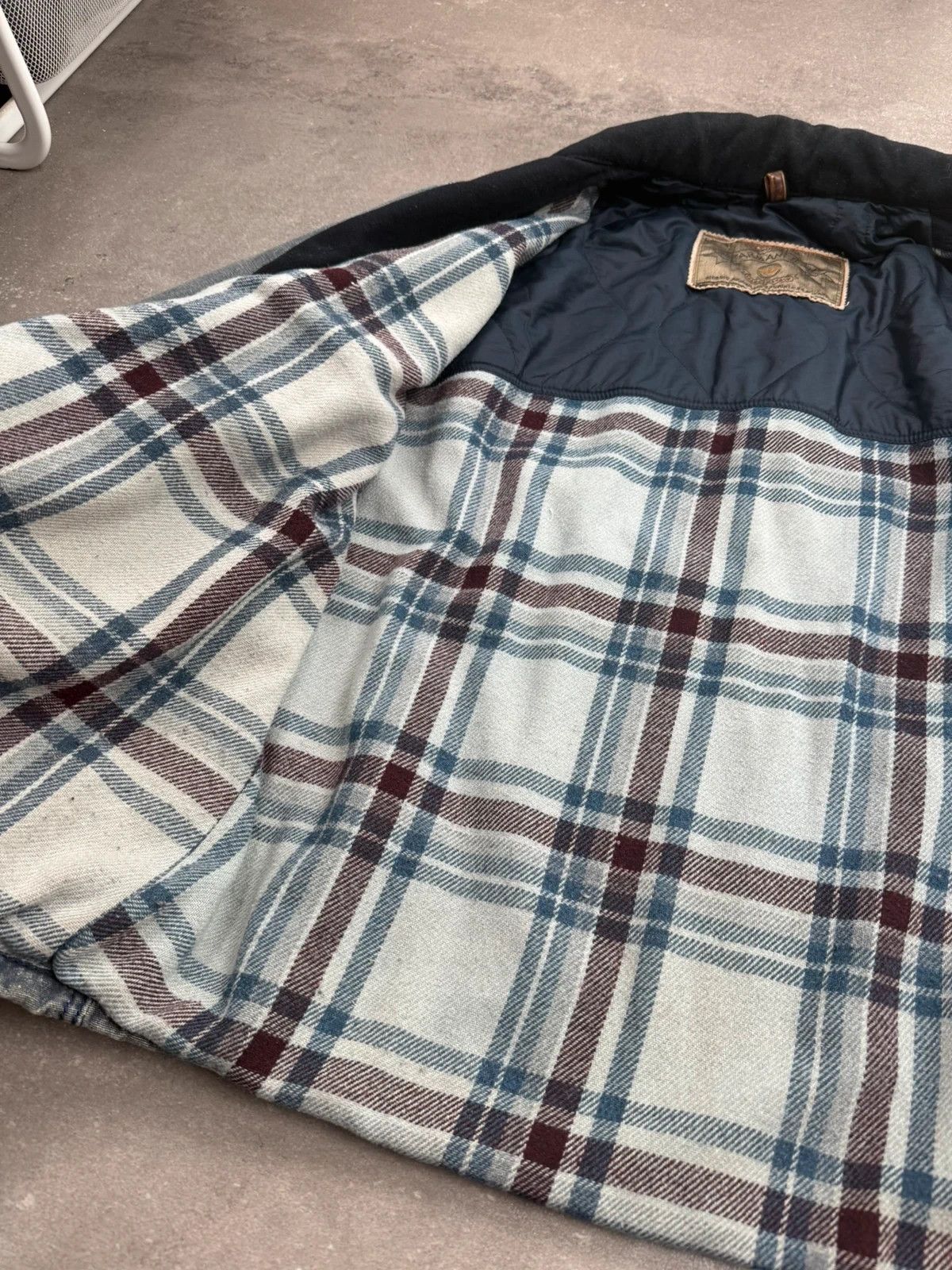 Armani Armani denim jacket vintage 1980s work wear made in Italy Size US L / EU 52-54 / 3 - 10 Thumbnail
