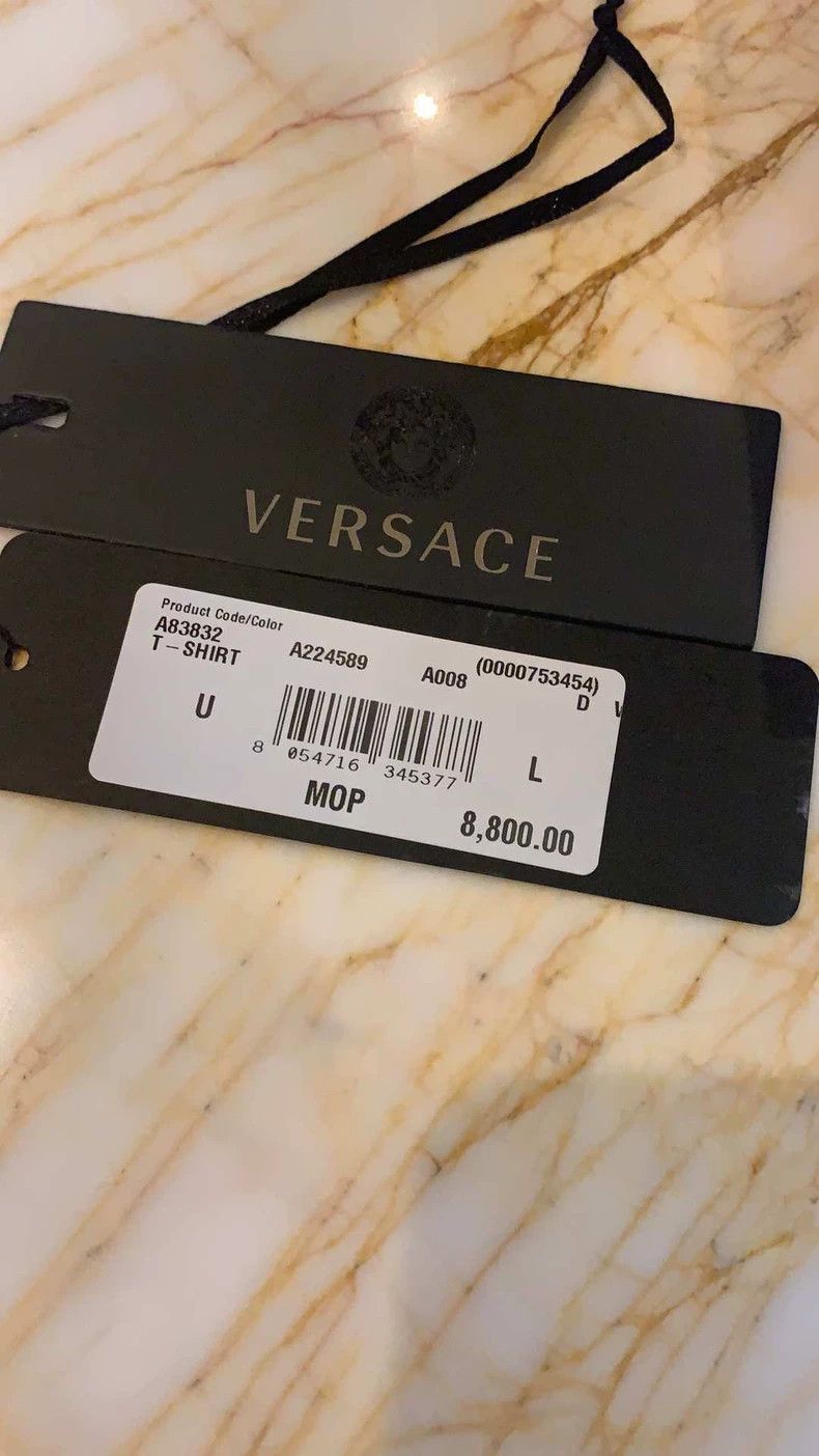 Versace Versace Men's T-shirts Size US L / EU 52-54 / 3 - 9 Thumbnail