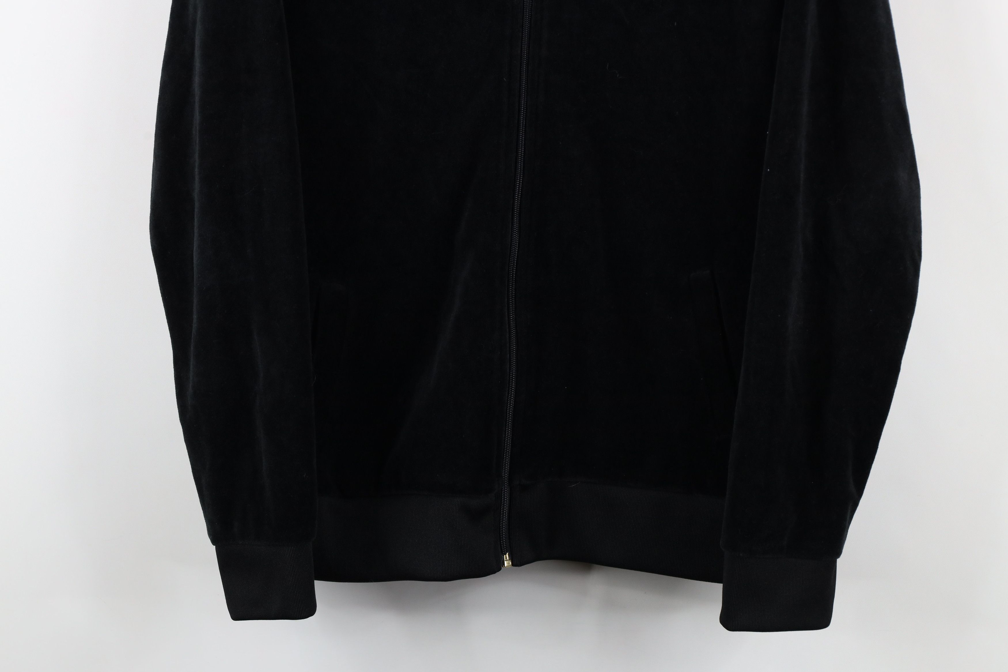 Juicy Couture × Vintage Vintage 90s Y2K Juicy Couture Velour Sequined Hoodie Jacket Size L / US 10 / IT 46 - 3 Thumbnail