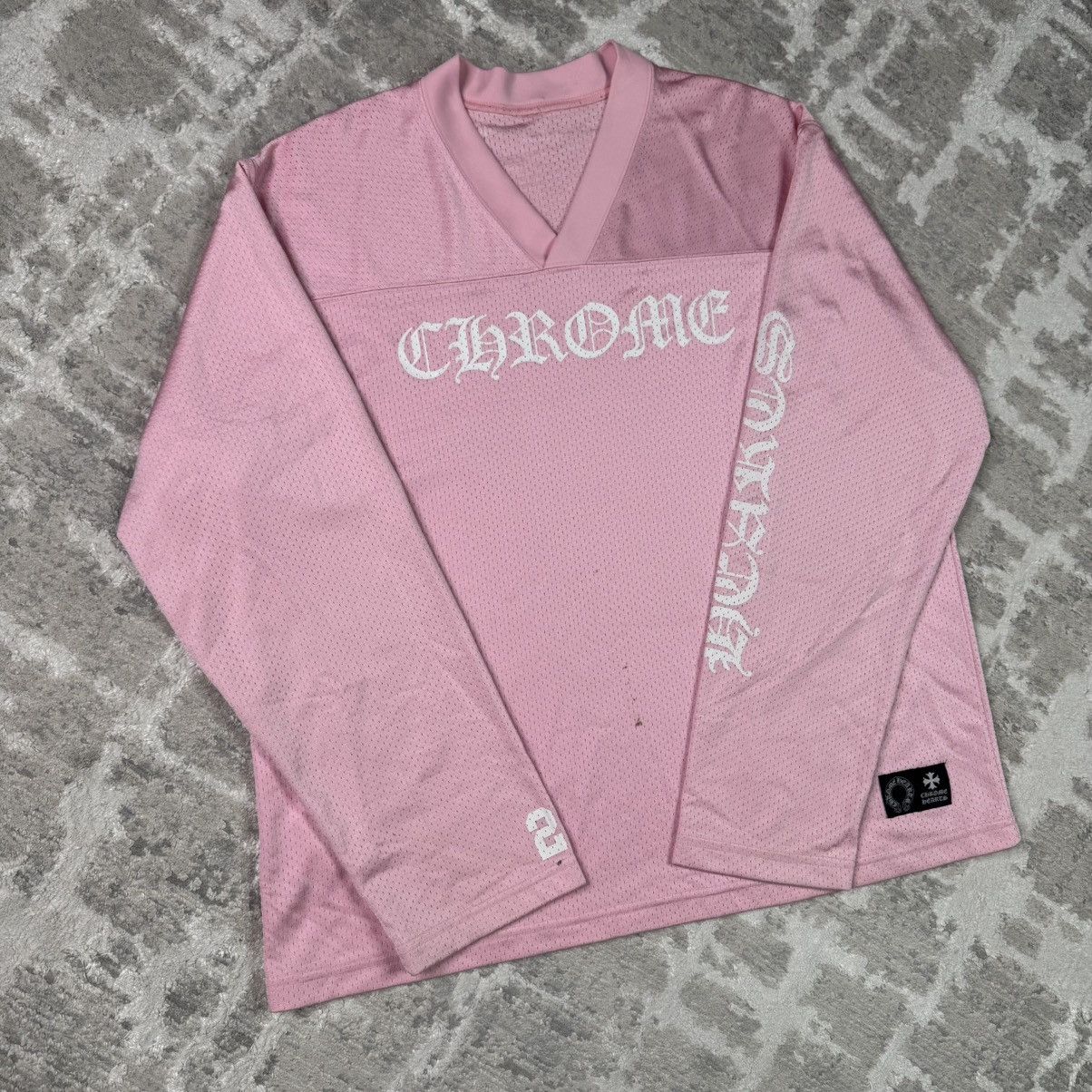 Chrome Hearts Love you mesh long sleeve stadium jersey Size US L / EU 52-54 / 3 - 1 Thumbnail
