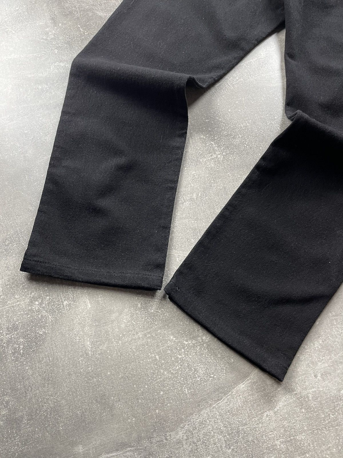 Levi's Levi’s 805 Vintage Orange Tab Black Denim Jeans Italy 1996 Size US 33 - 3 Thumbnail