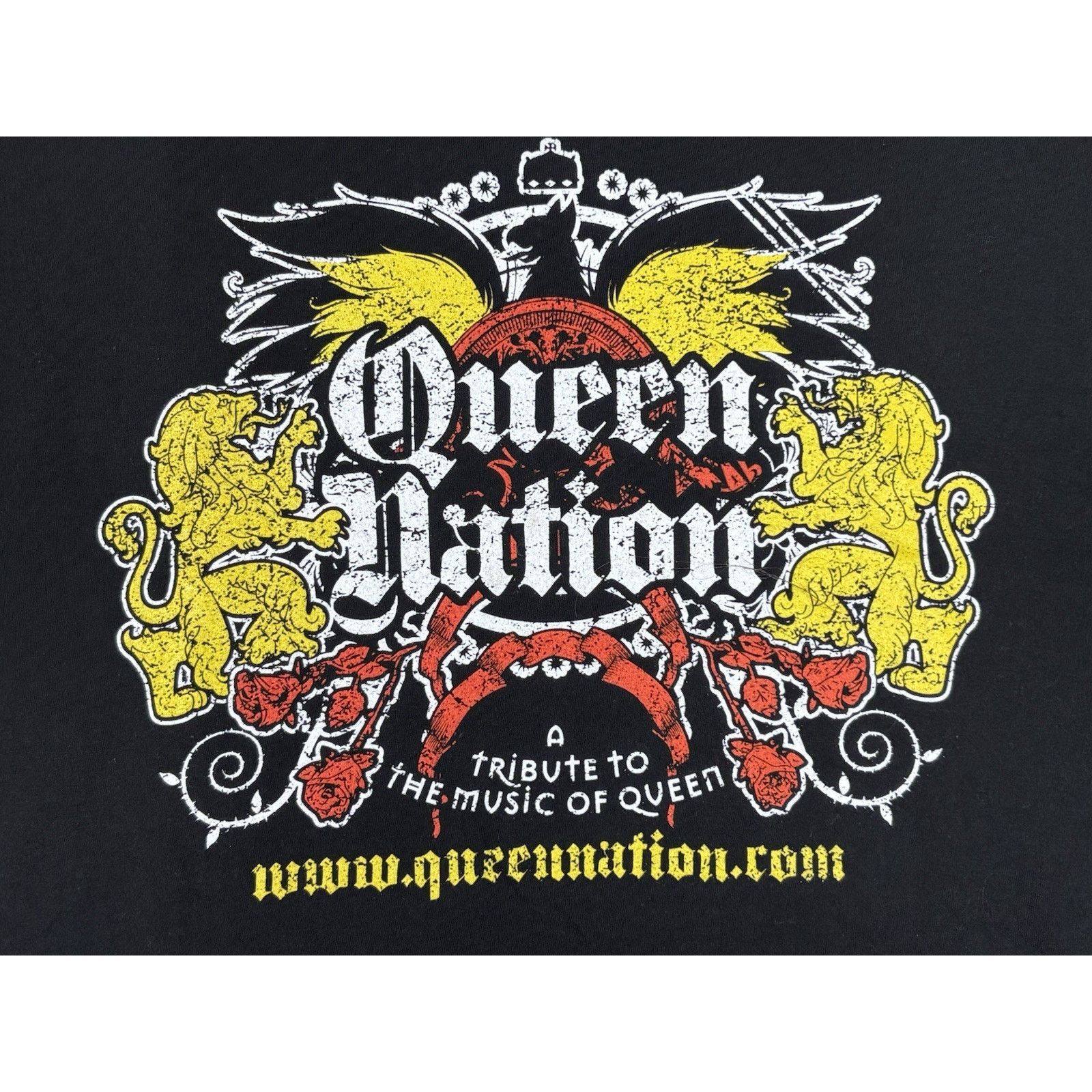 The Unbranded Brand Queen Nation Tribute Band T-Shirt Youth XL Tee Size US L / EU 52-54 / 3 - 11 Thumbnail